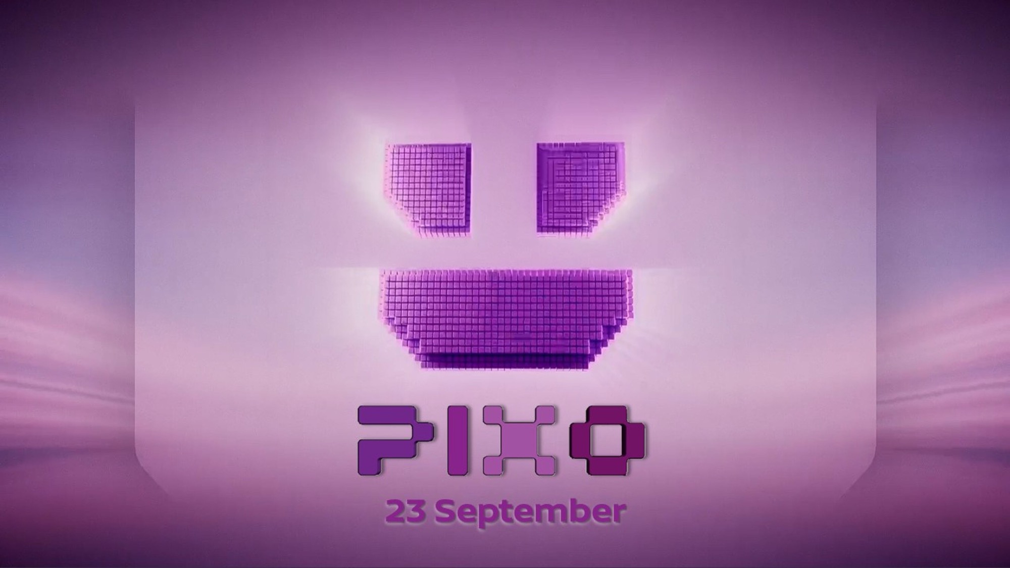 The PIXO teaser, issued with the name on 9 September 2026