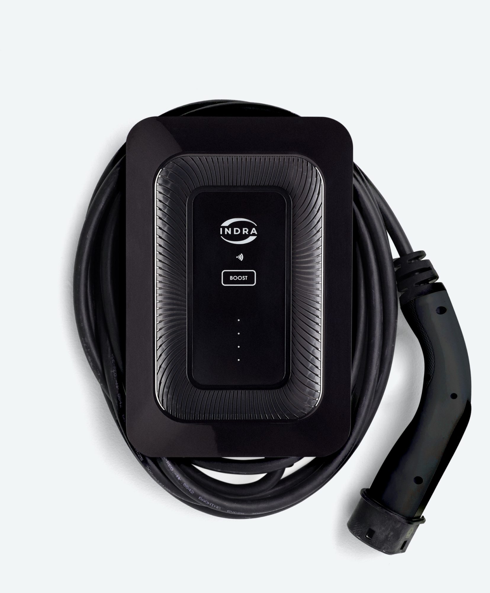 The Indra Smart LUX, with its lead coiled