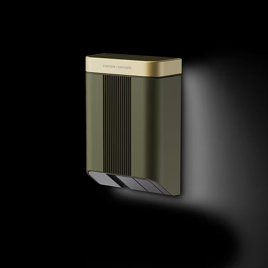 The Home Series Wall Mount in brass