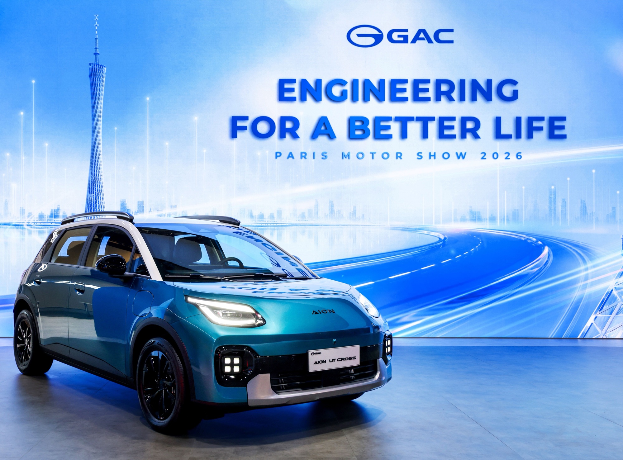 The AION UT Cross at the 2026 Paris Motor Show