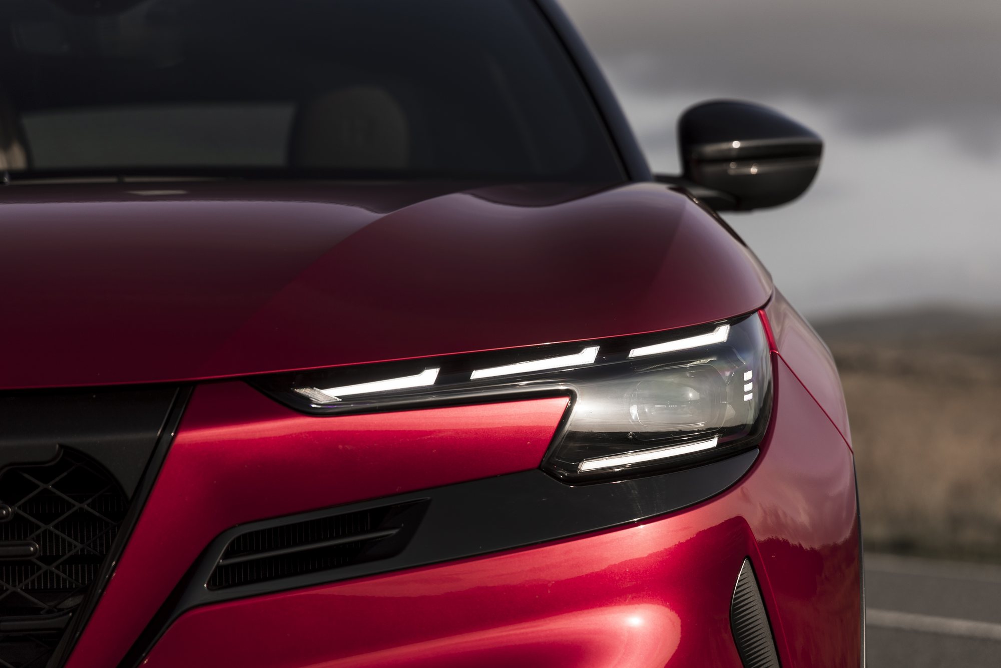 The Junior's headlight
