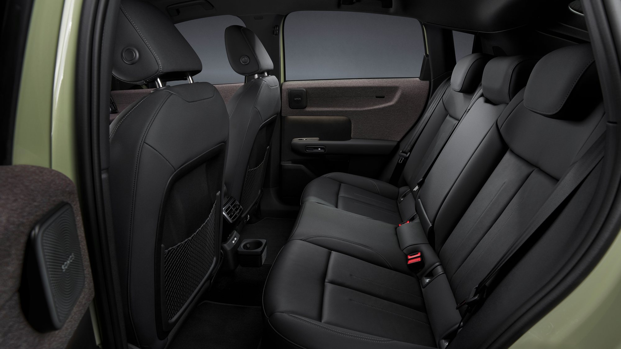 The back seats