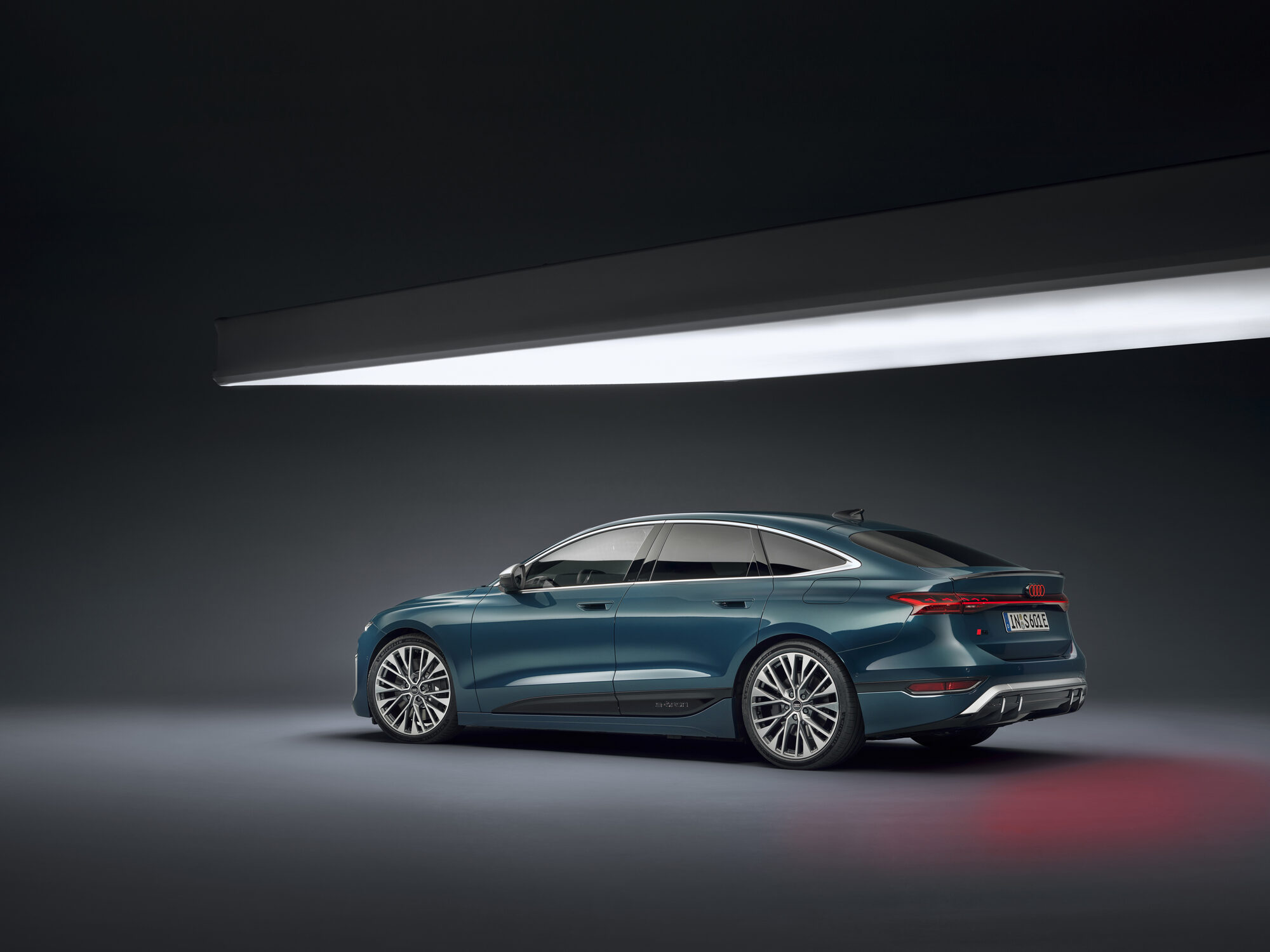 A6 Sportback e-tron from behind