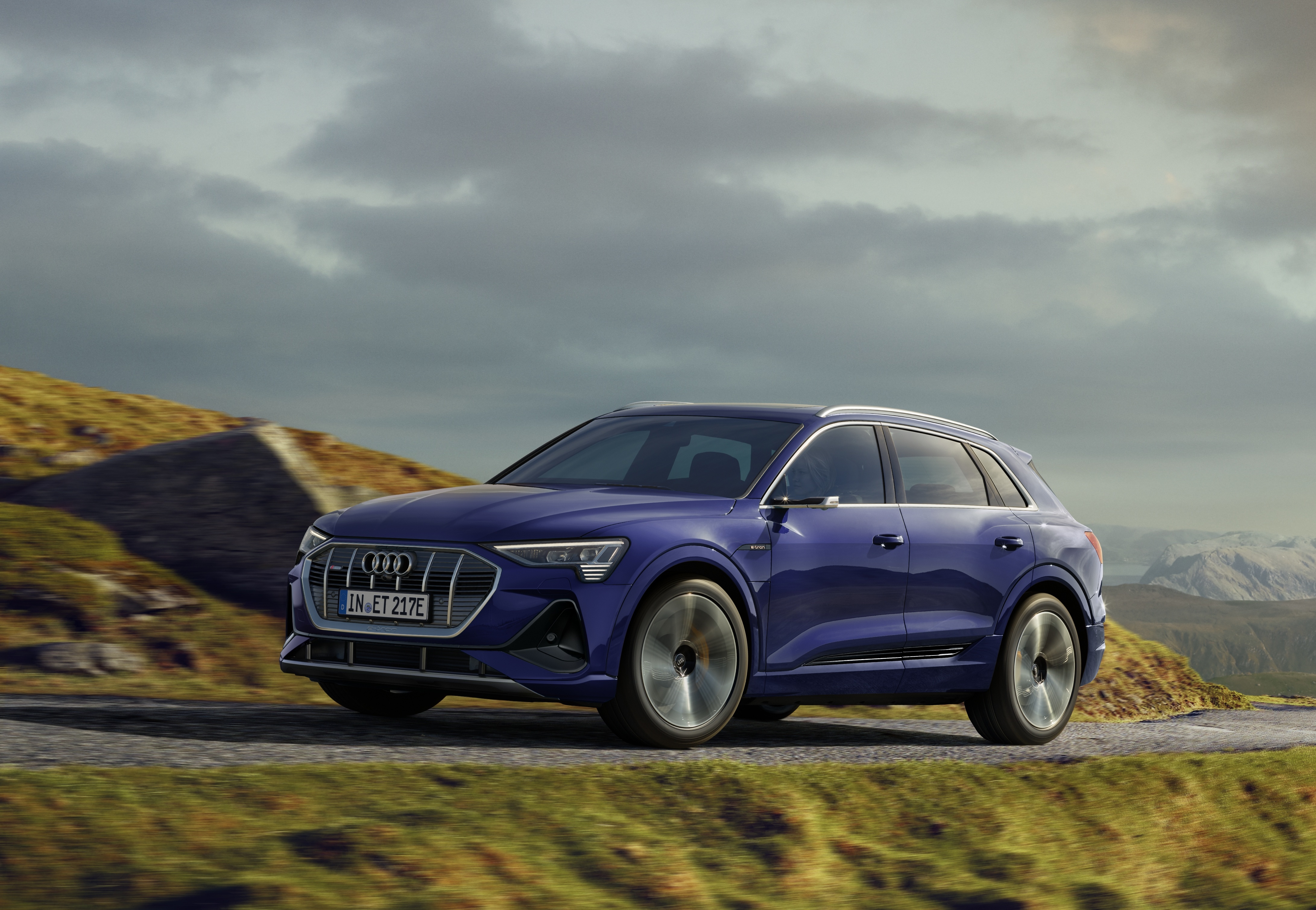 Audi e-tron with S line exterior package