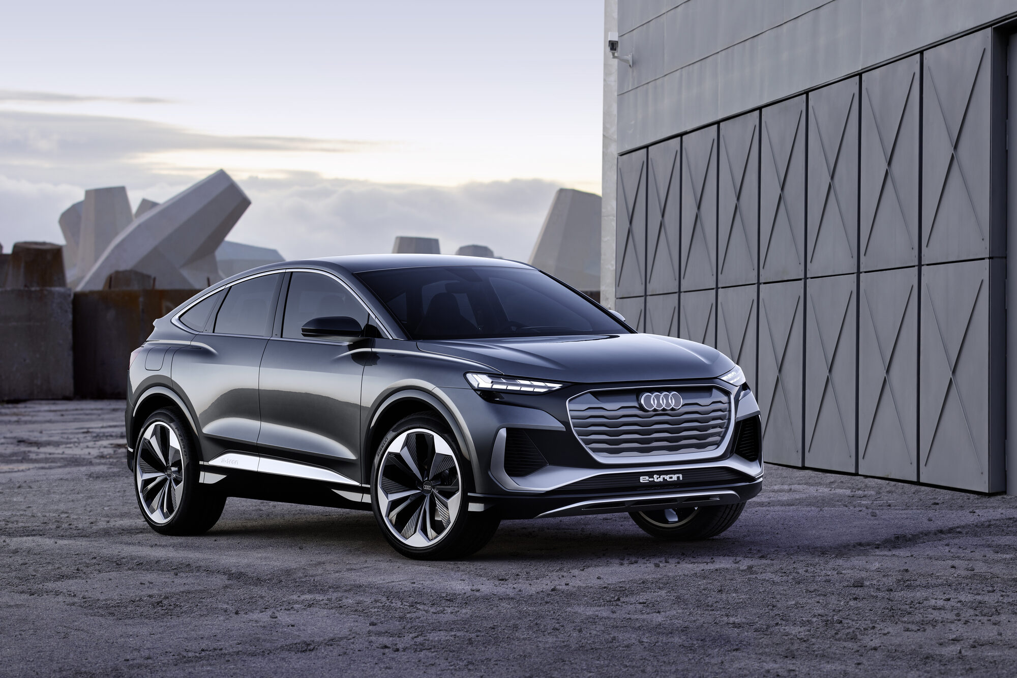 The Audi Q4 Sportback e-tron