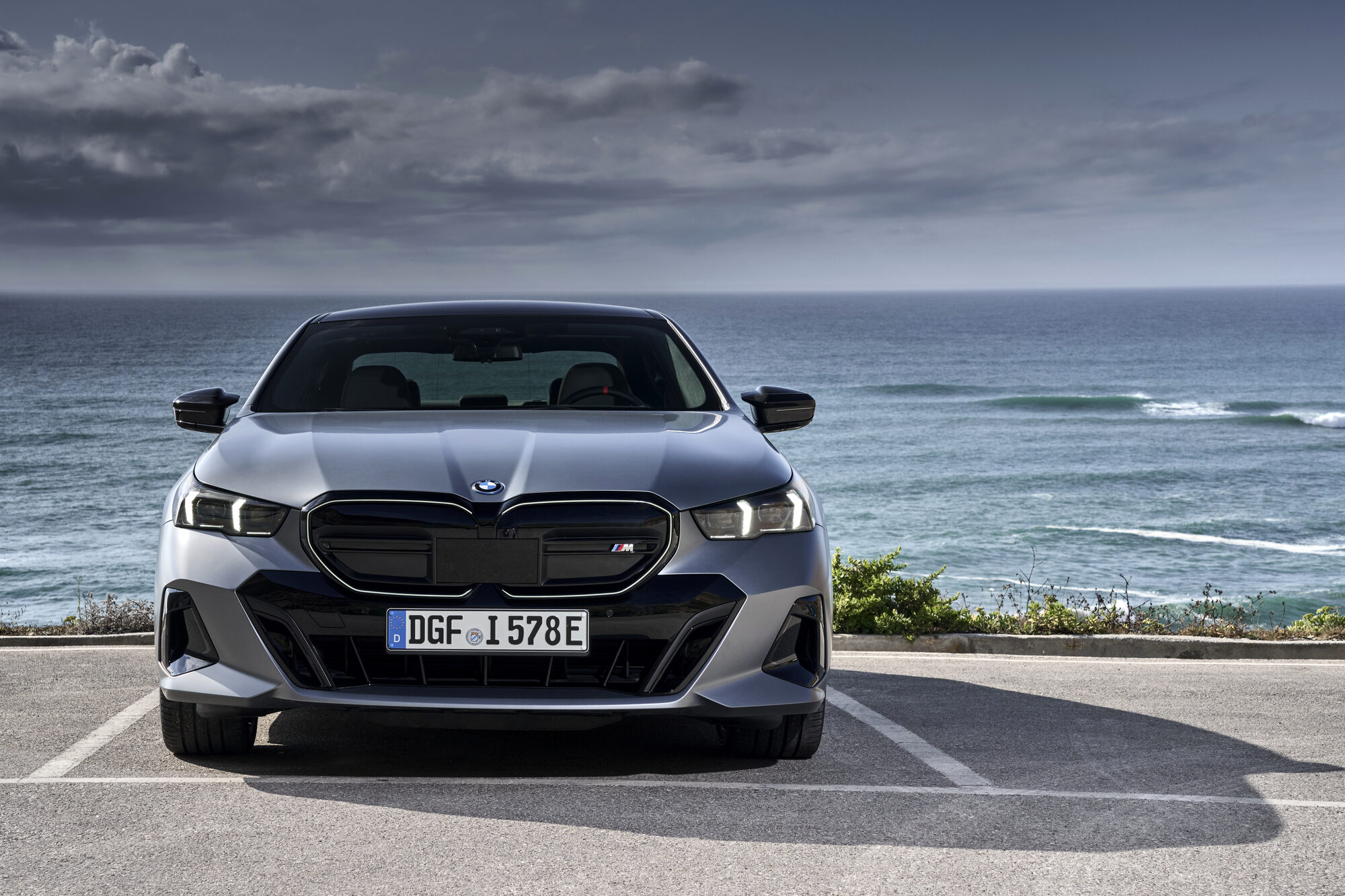 The BMW i5 saloon