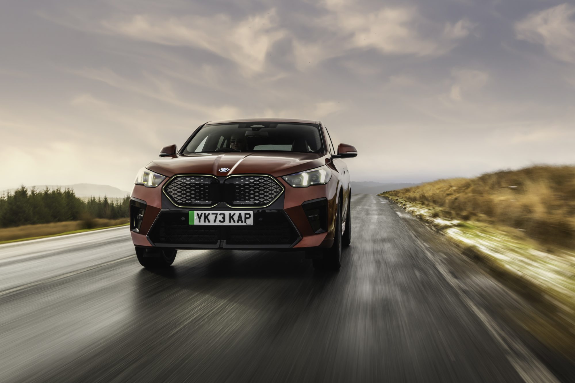 iX2 on the road
