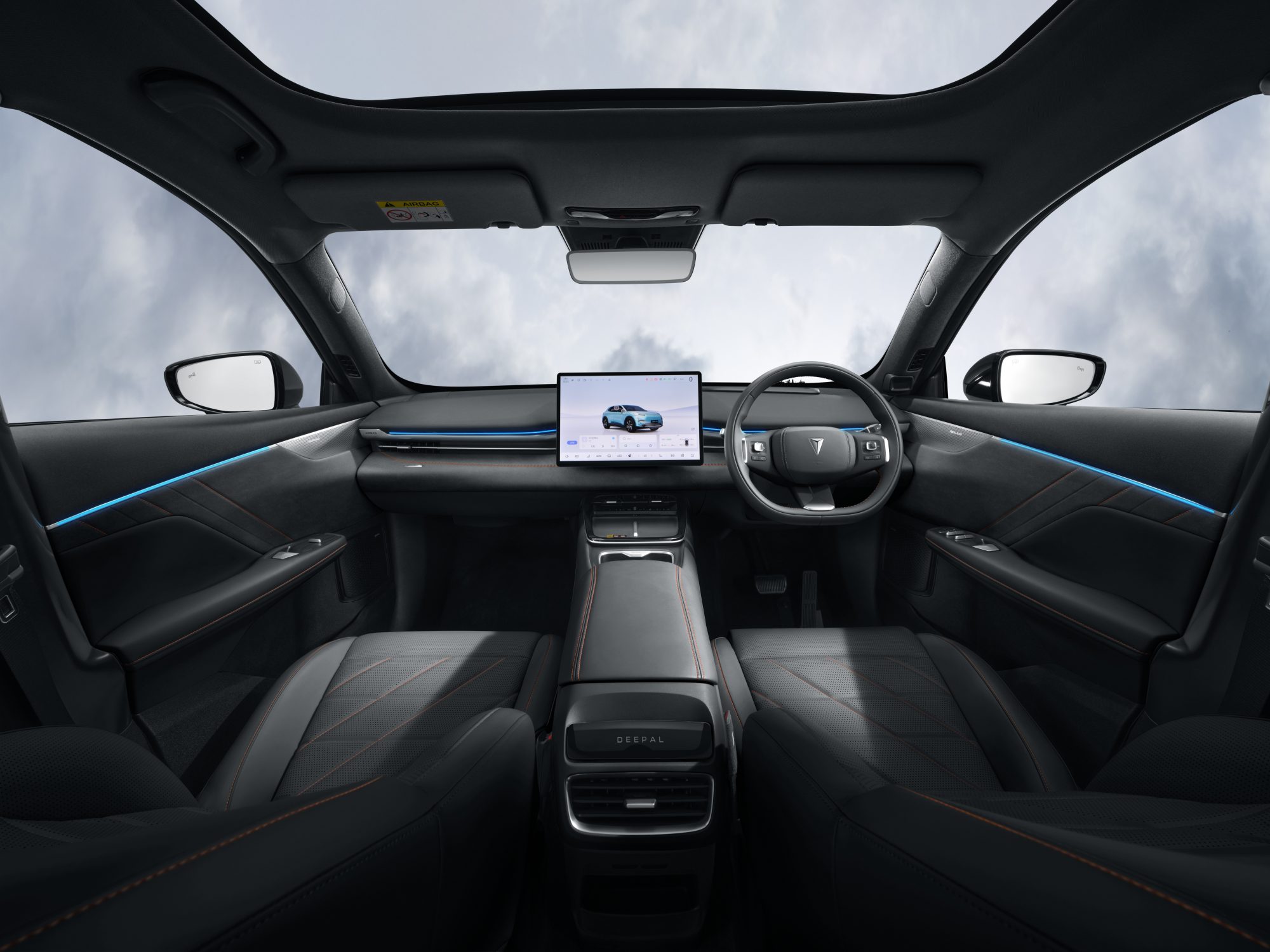 The Deepal S05's dashboard