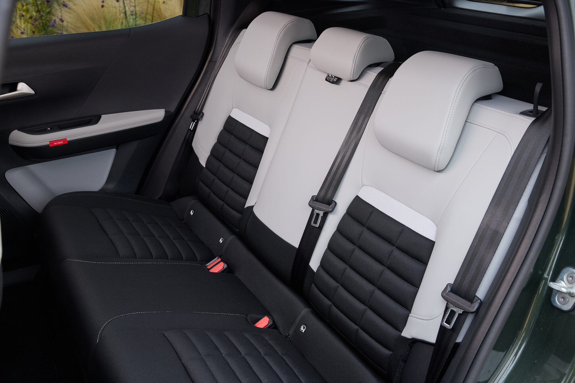 The ë-C3 Aircross's back seats