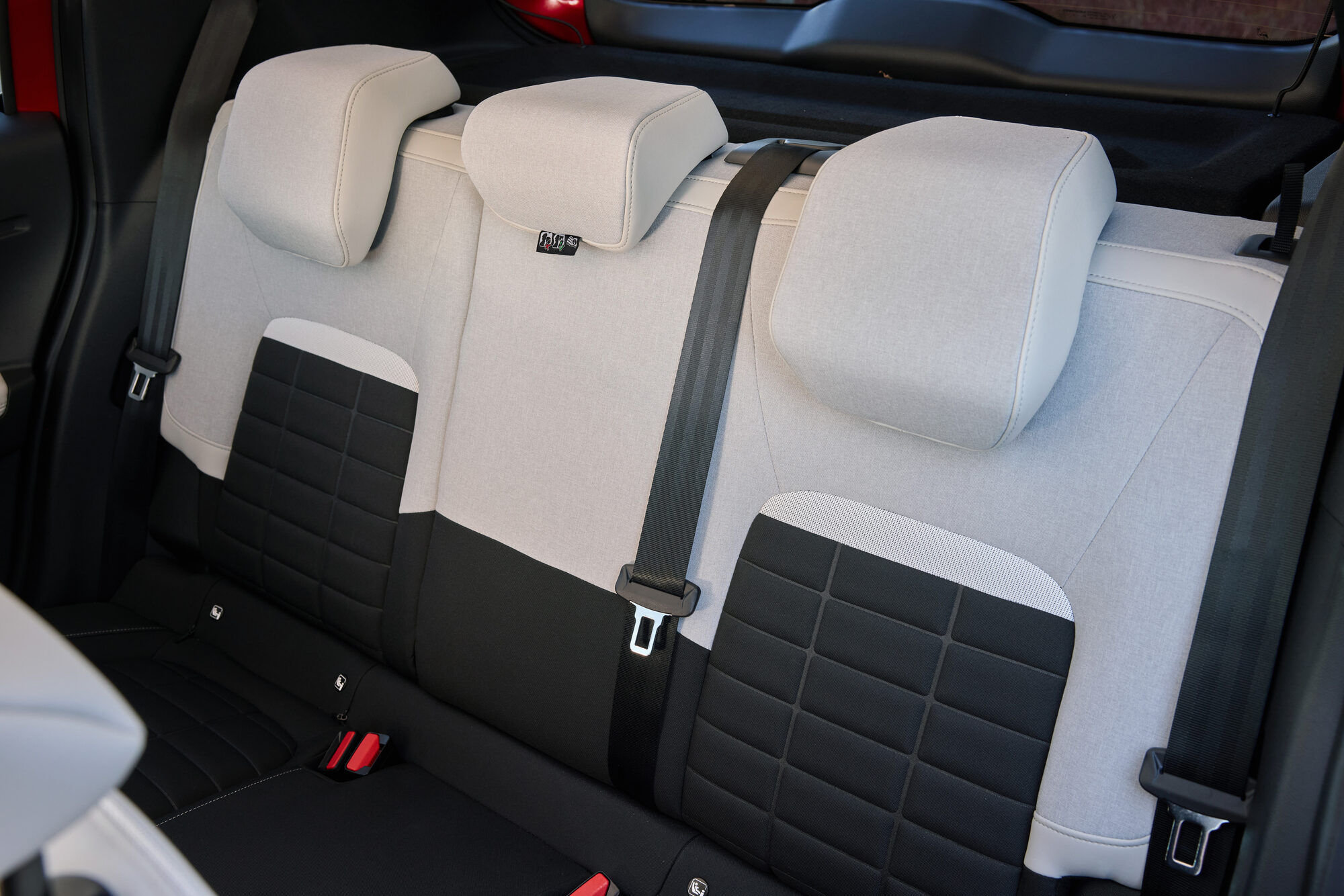 The ë-C3's back seats