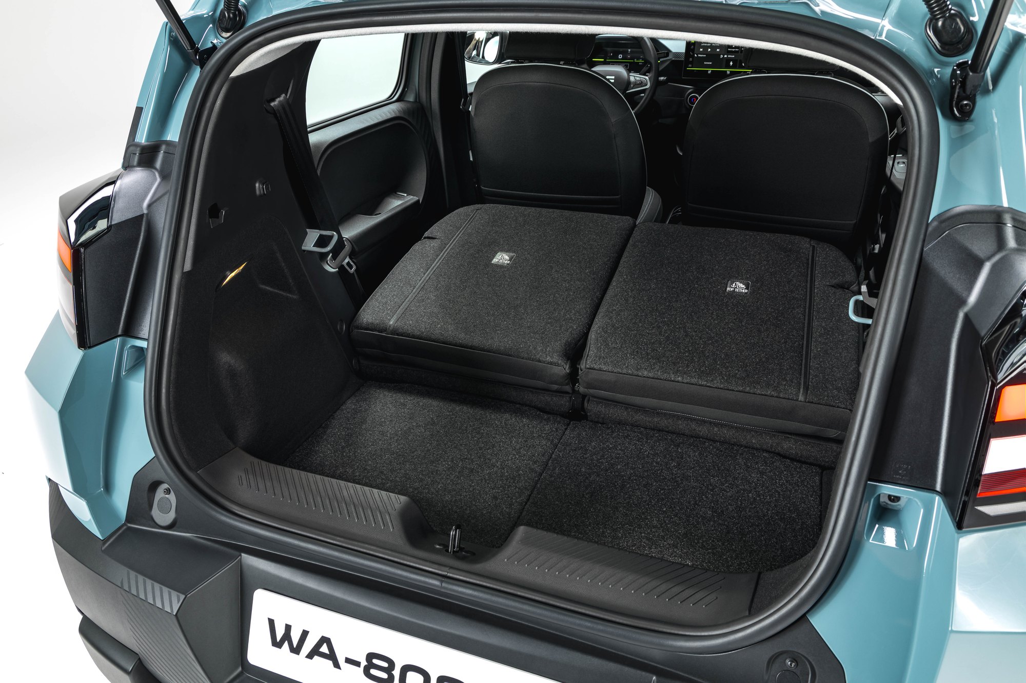 The boot: 337 litres, the biggest in the A-segment