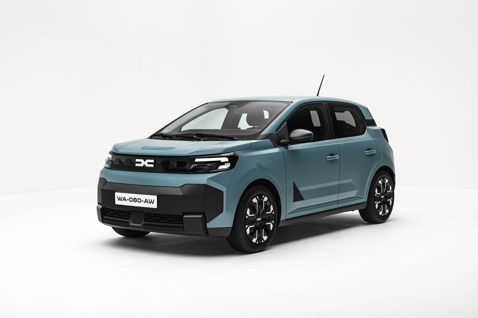 The new Dacia Spring, in Agave