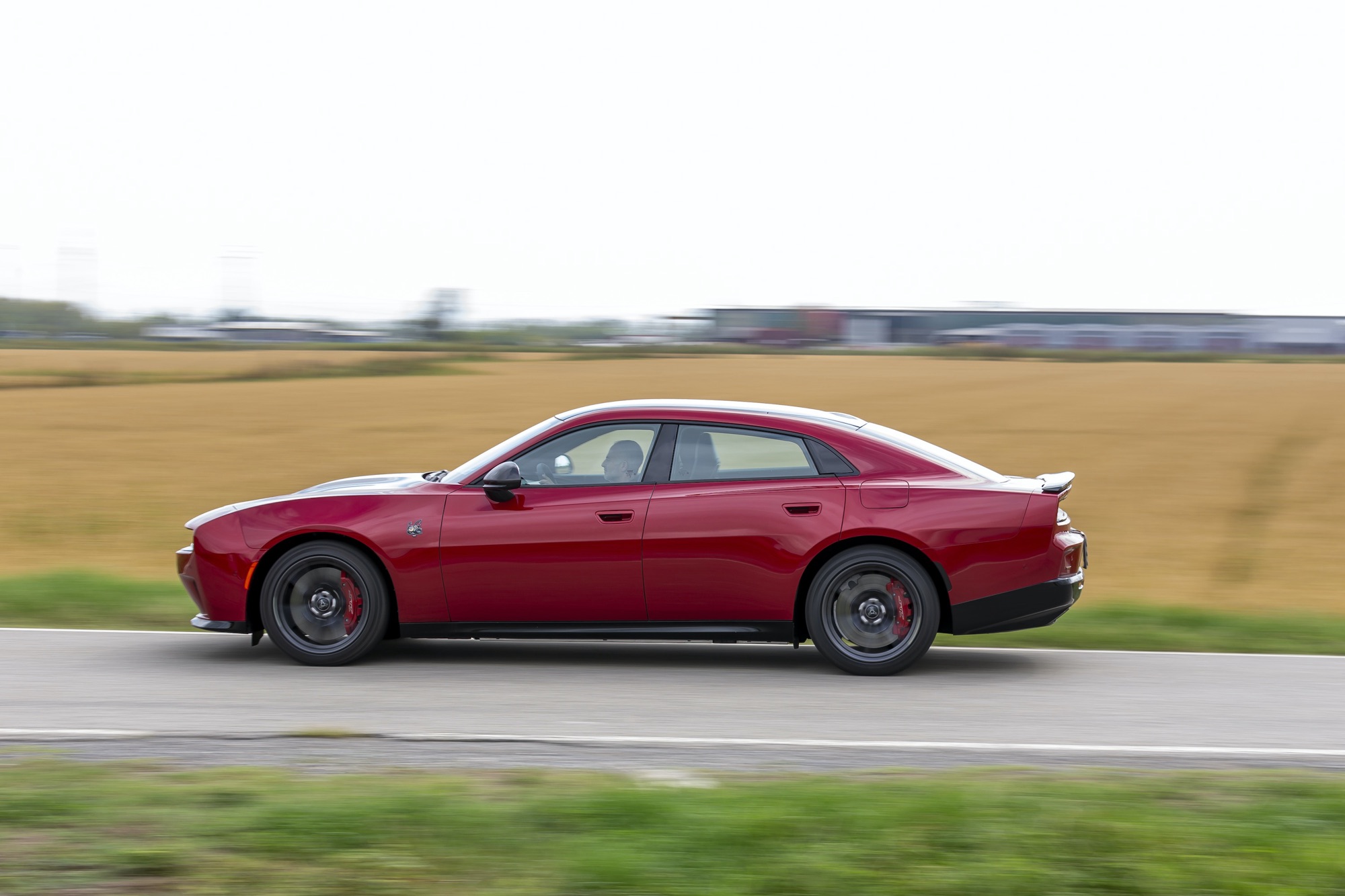 The four-door Charger Daytona from the side