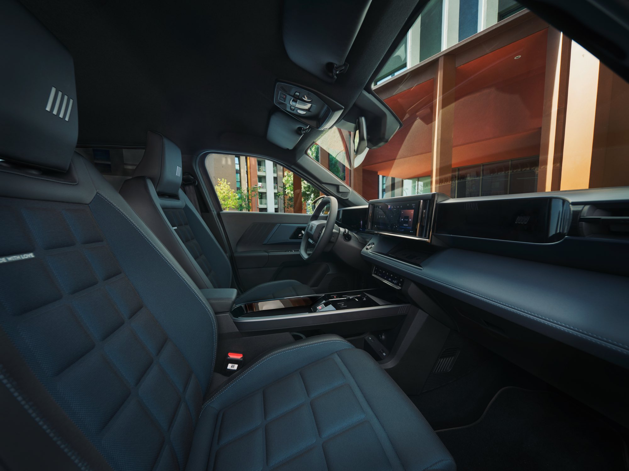 The Grizzly Fastback's front seats