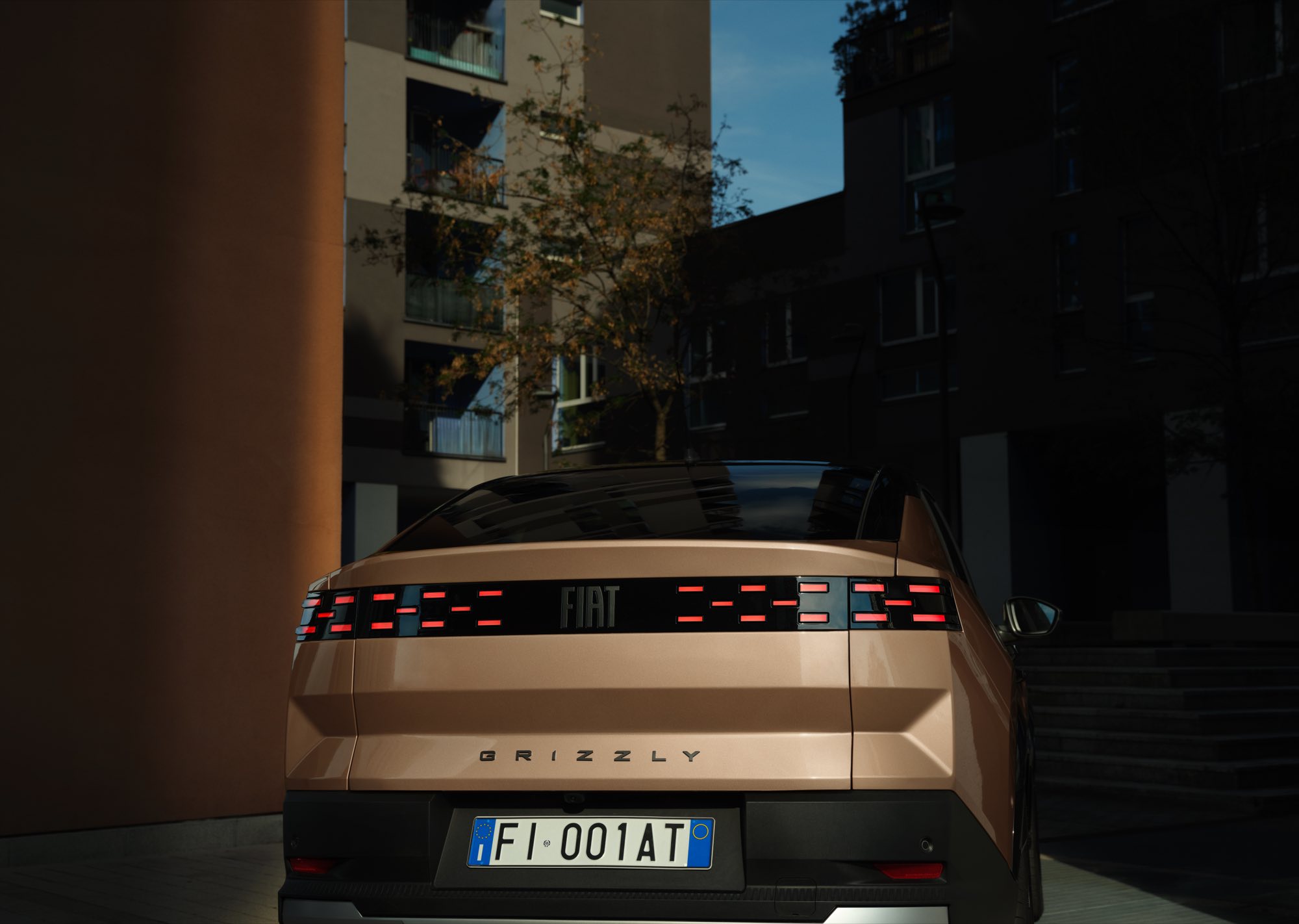 The Grizzly Fastback's tail lights