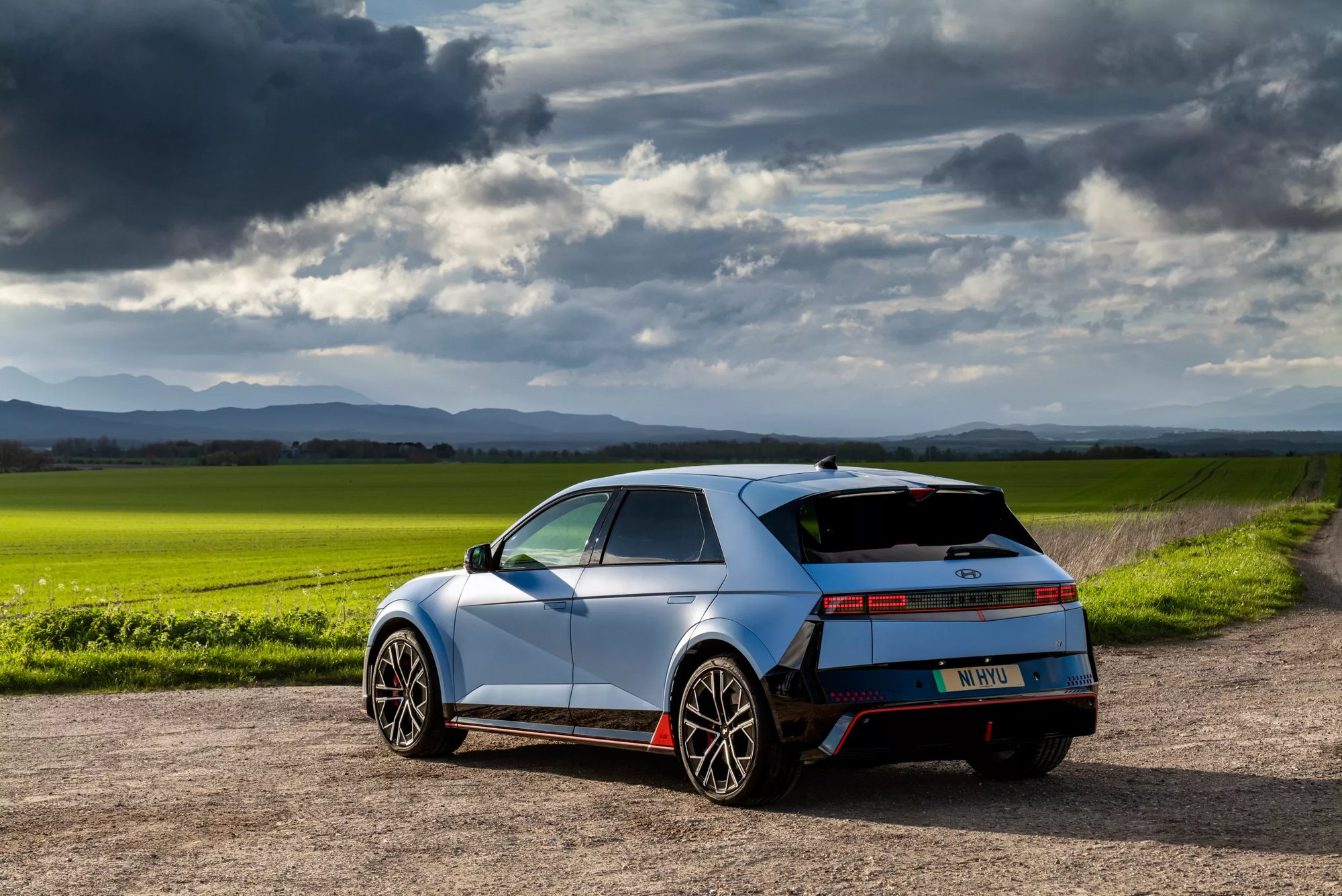 IONIQ 5 N under a big sky