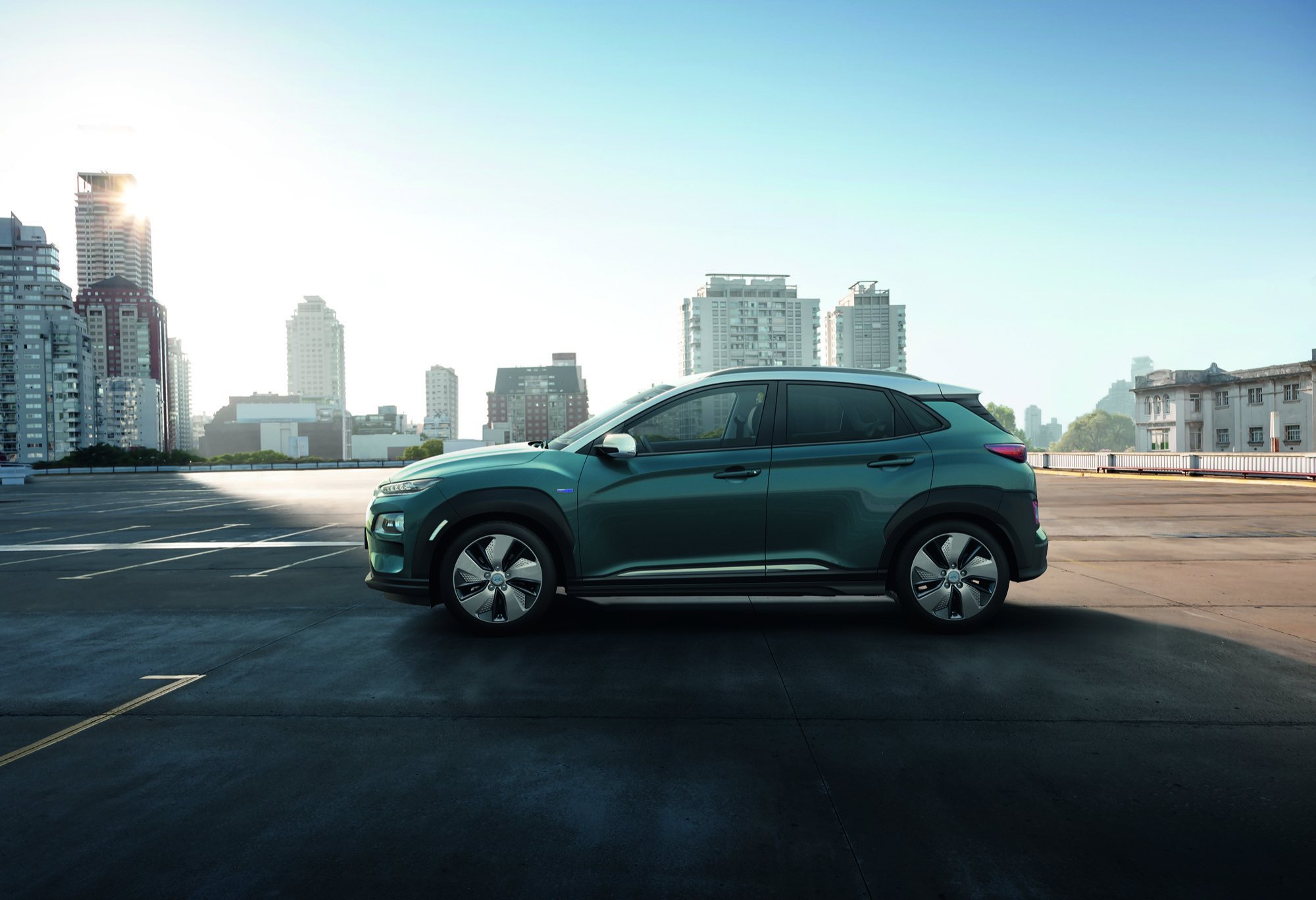 Kona Electric, from the side