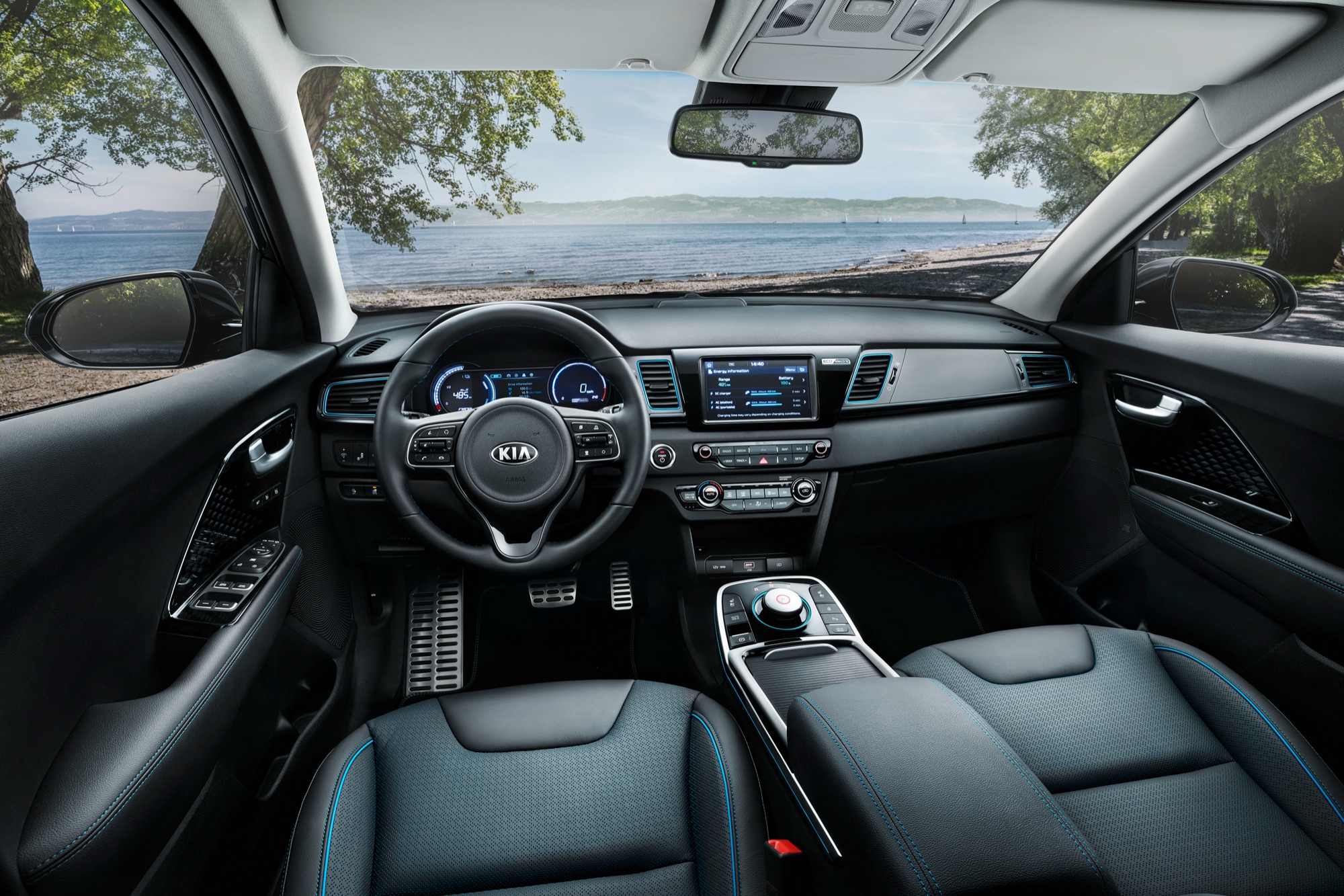 Inside the Kia e-Niro