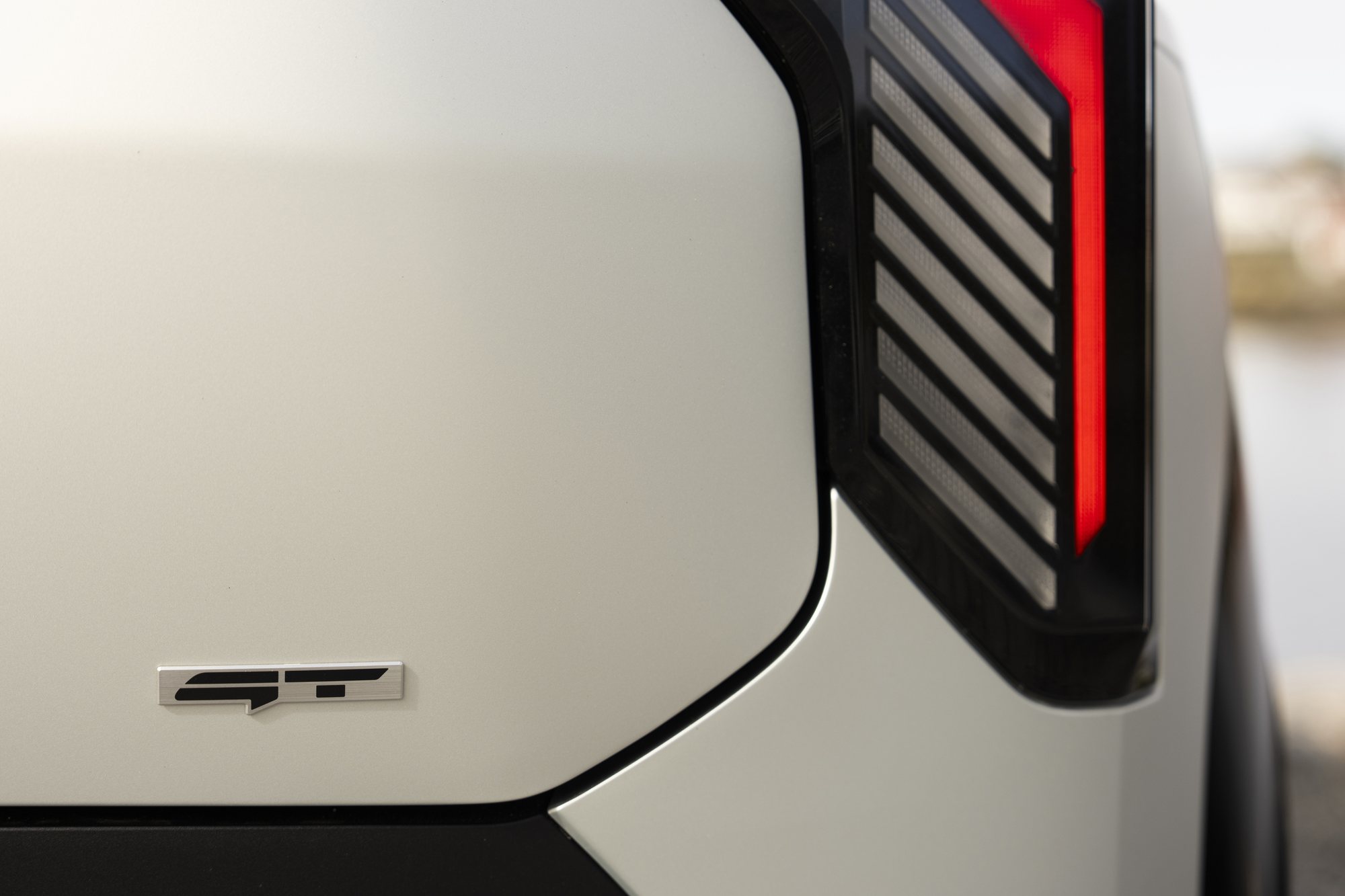 The GT badge, under the rear light