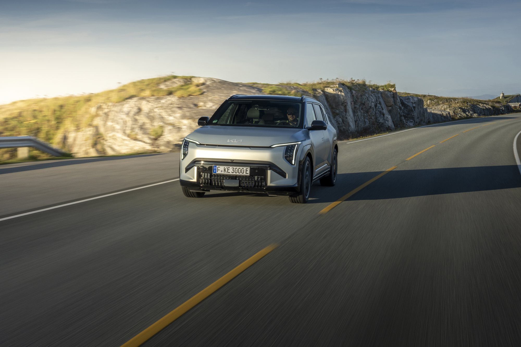 EV3 GT on the road