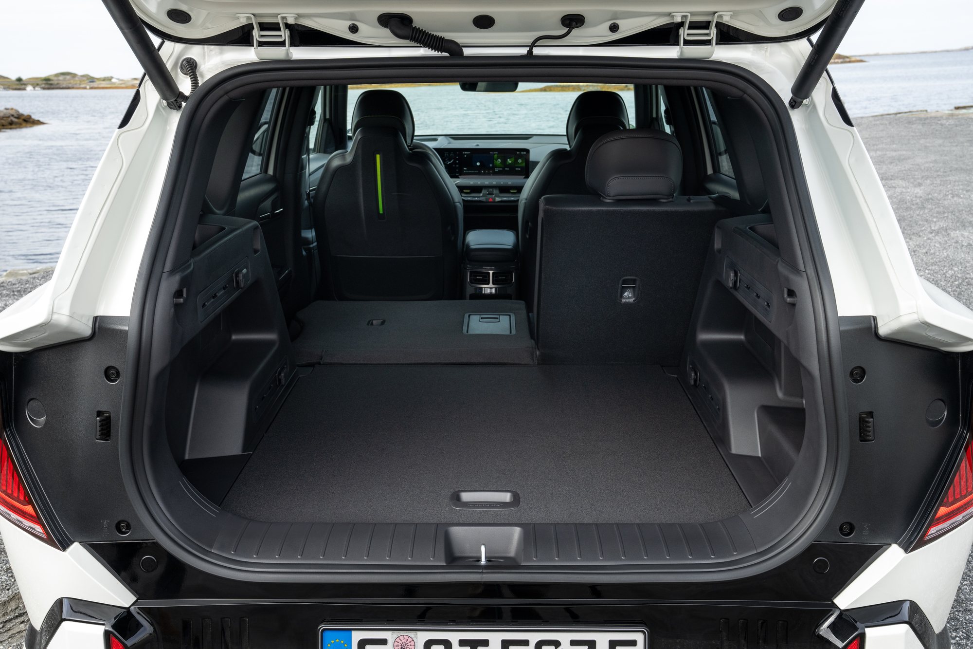 The boot: 566 litres, and the biggest of the three