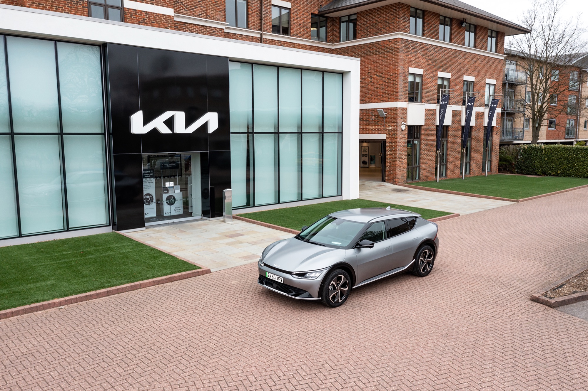Outside Kia UK
