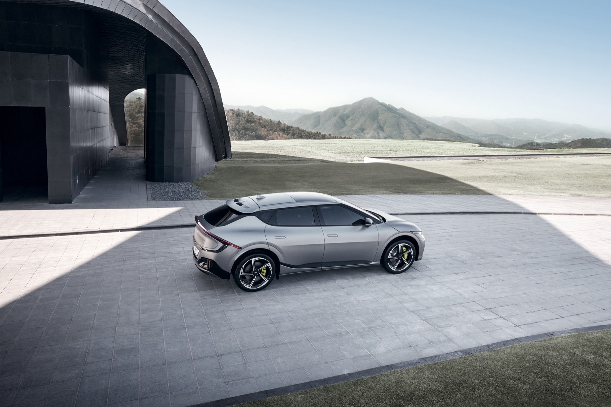 The original EV6 GT, revealed in 2021