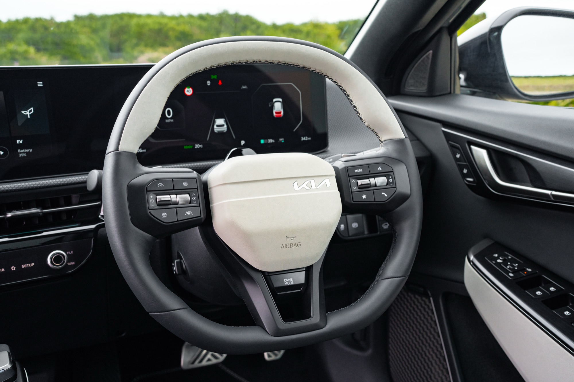 The driver's view