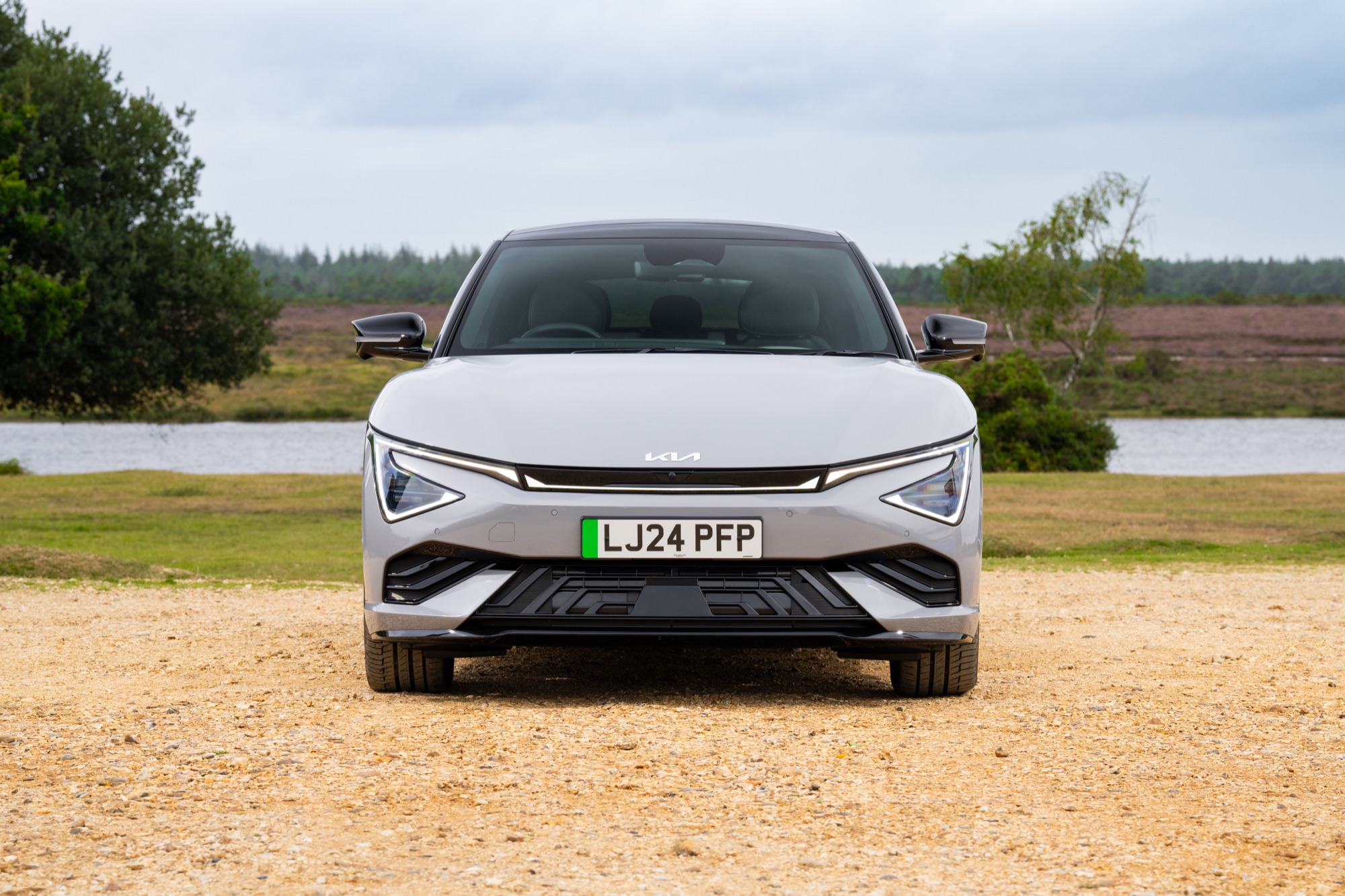 Head on, with the Star Map daytime running lights