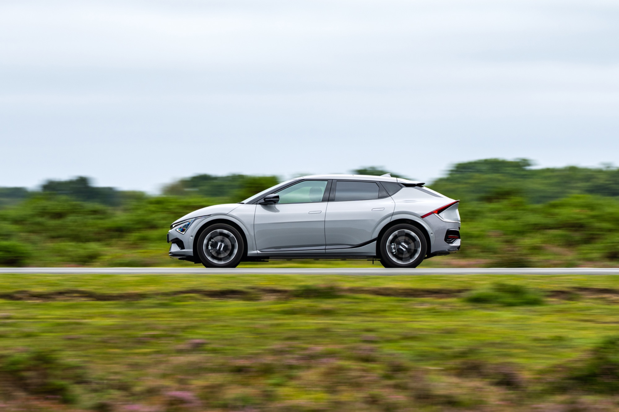 Side on, at speed