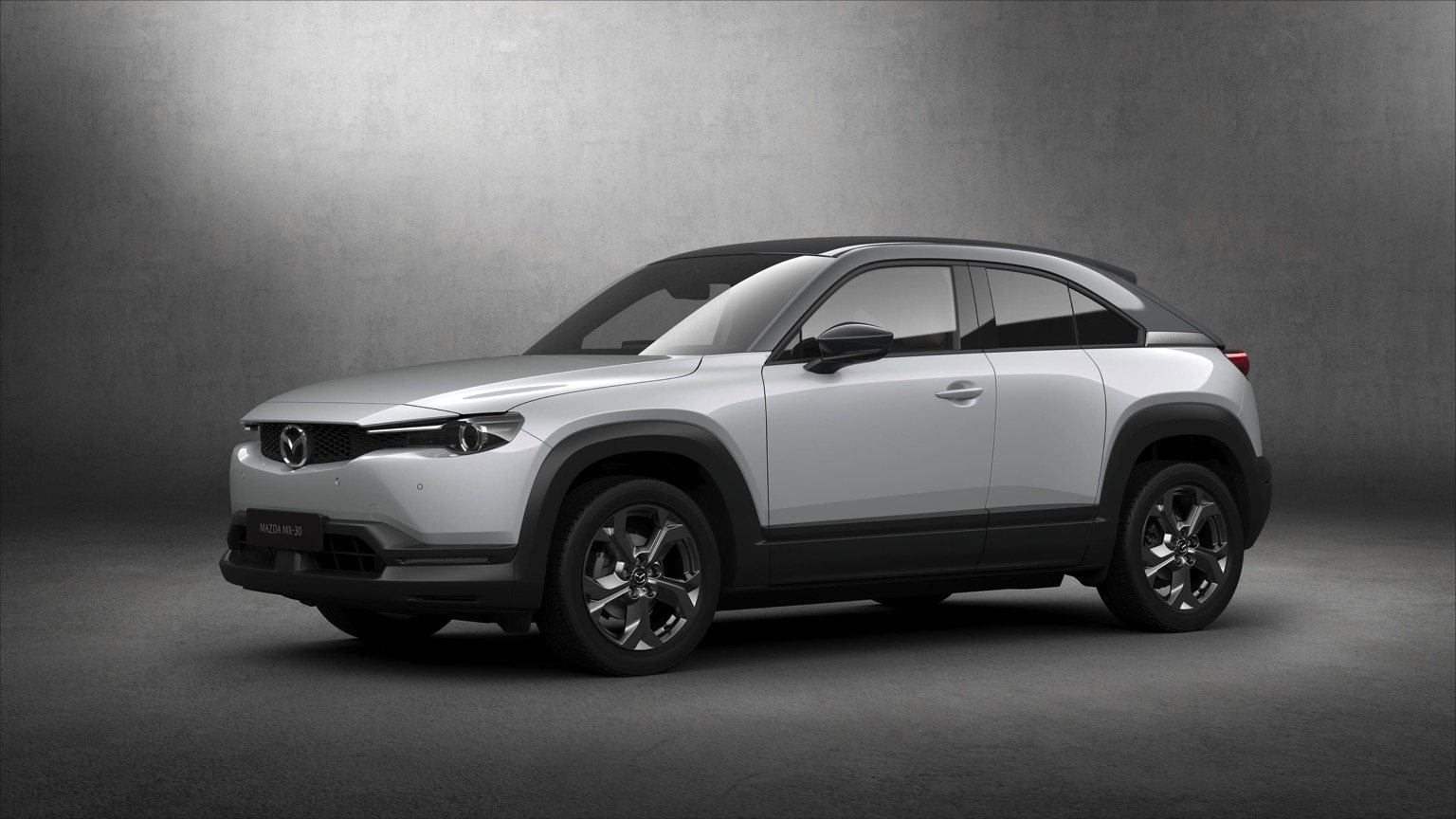 Mazda MX-30, from the side