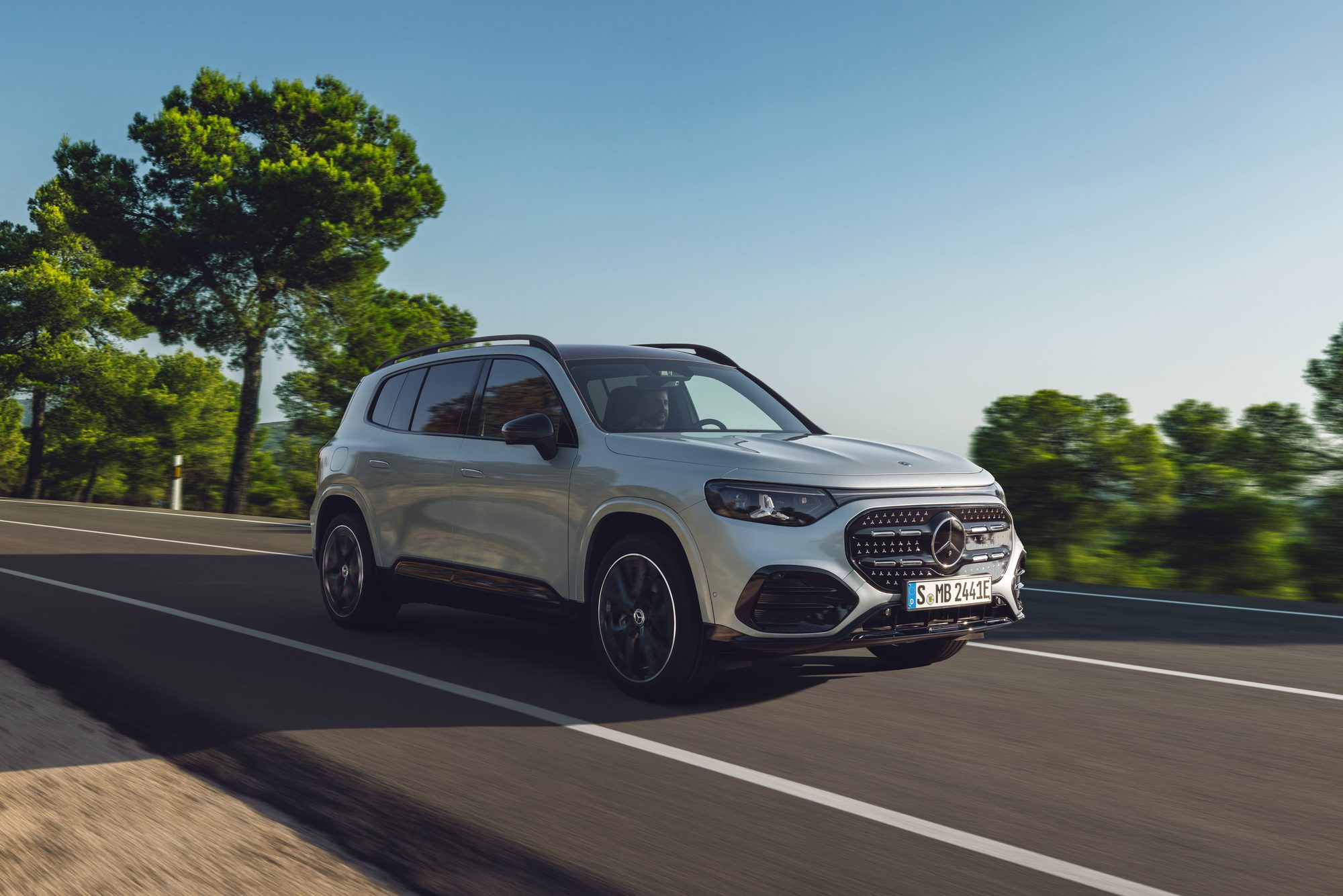 The electric Mercedes-Benz GLB