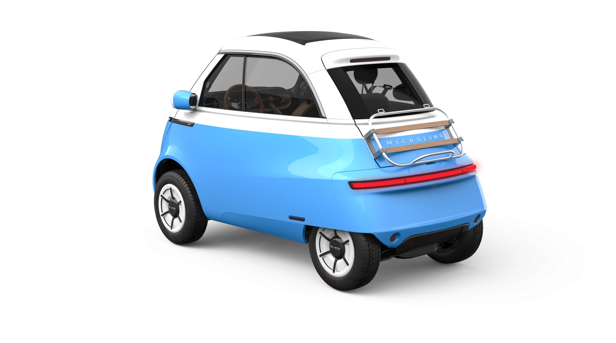 The 55 Edition's standard luggage rack
