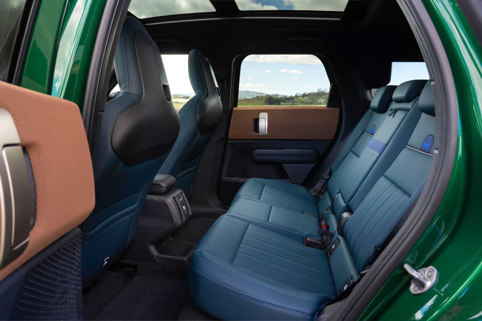 The Countryman's rear seats
