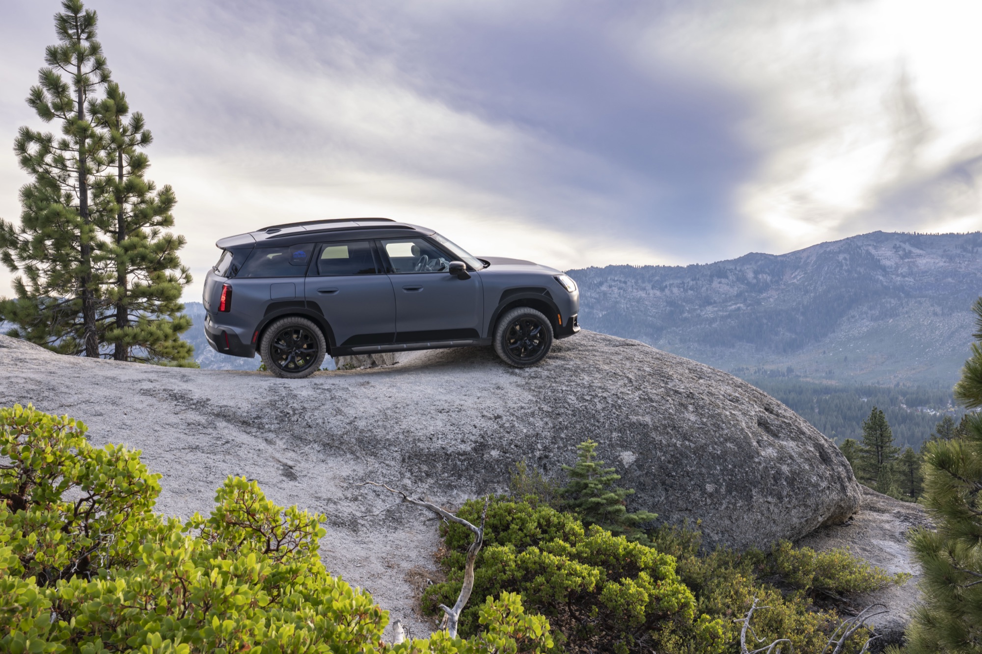 The Countryman Untamed Edition, on its 19-inch Untamed Edition Spoke wheels