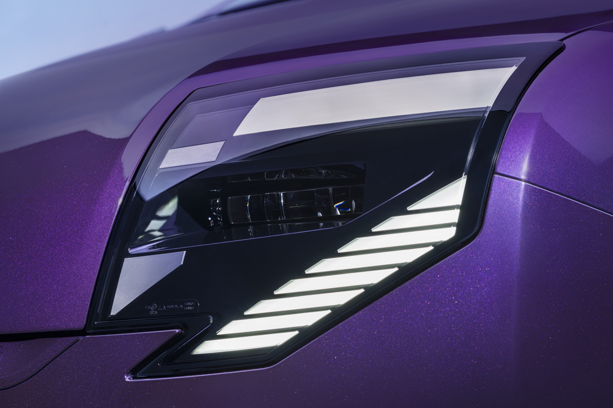 The pixel-inspired headlight