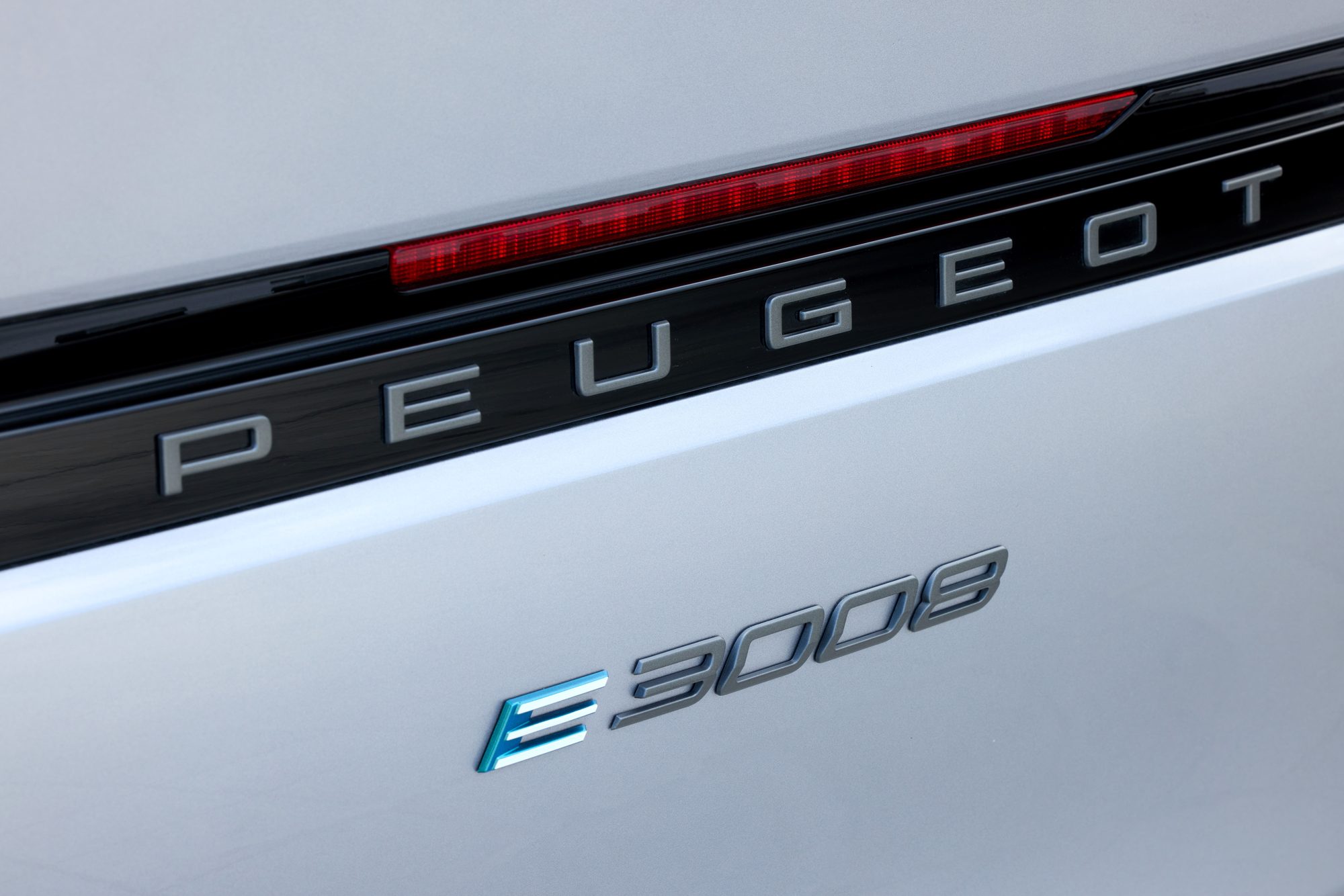 The e-3008 badge