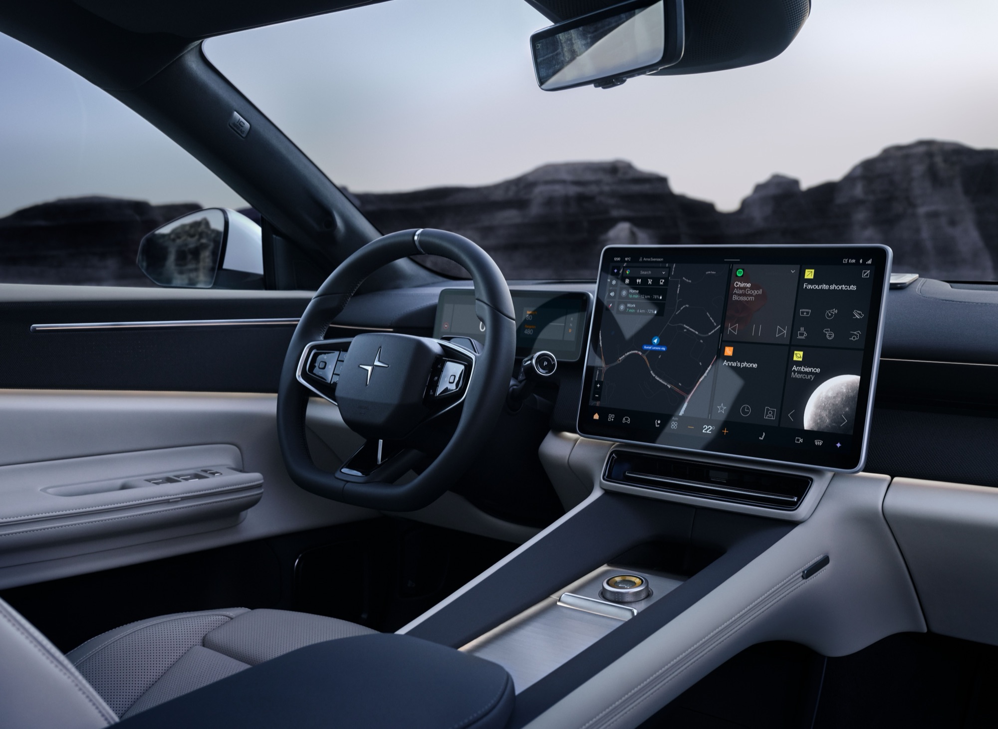 Inside the Polestar 4 SUV