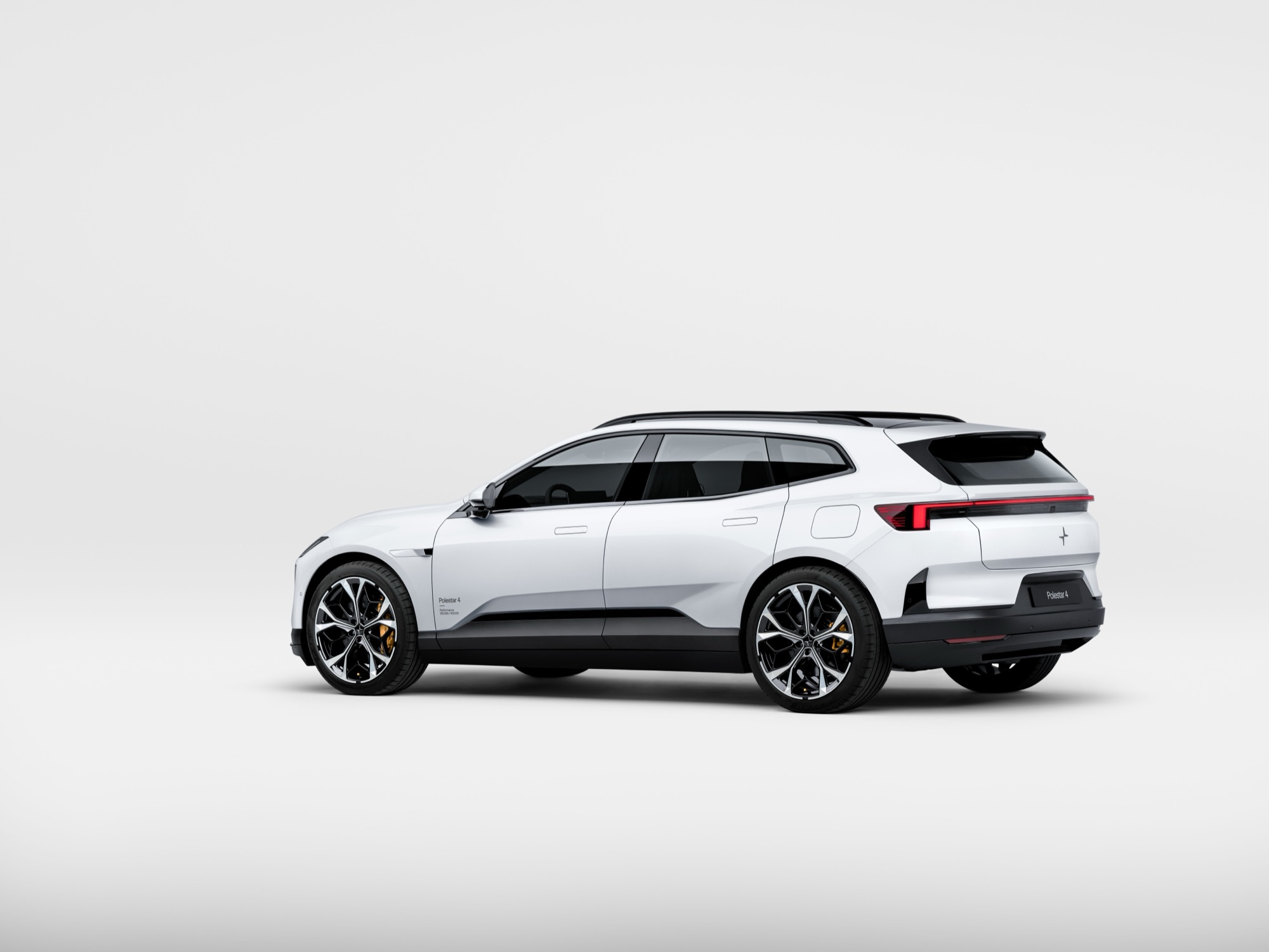 Polestar 4 SUV, rear three-quarter