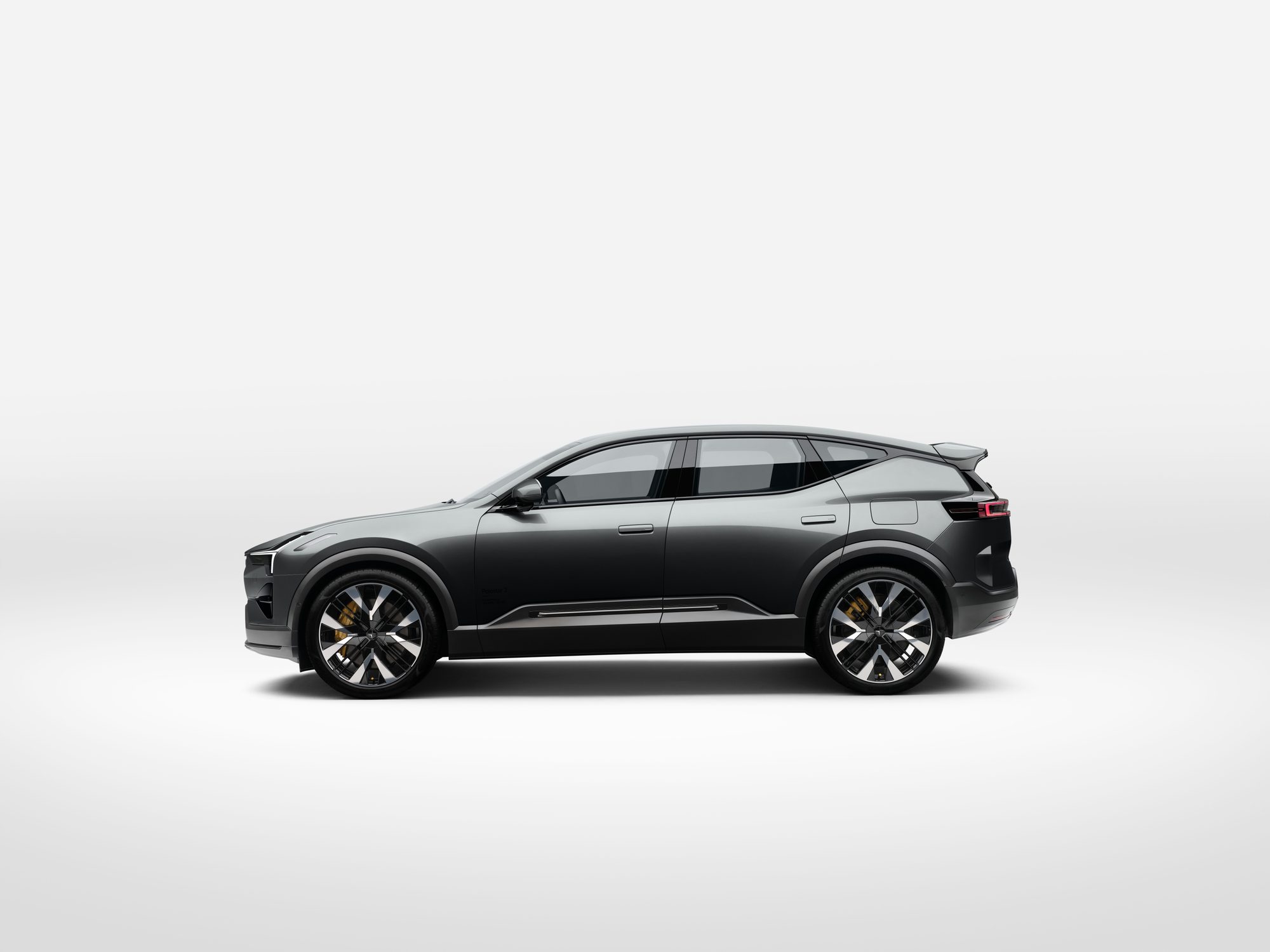 Polestar 3, from the side