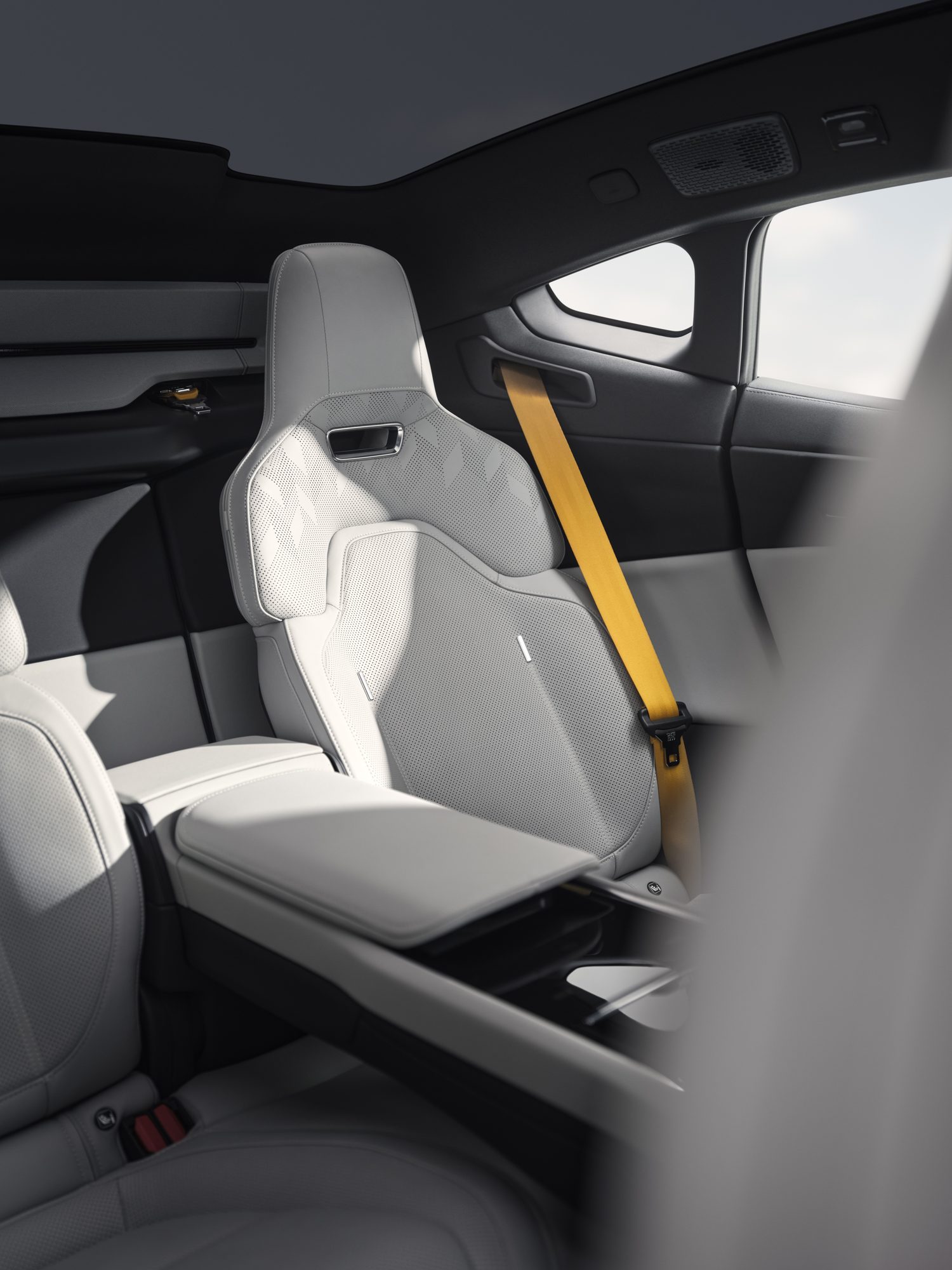 The Polestar 5's rear seats