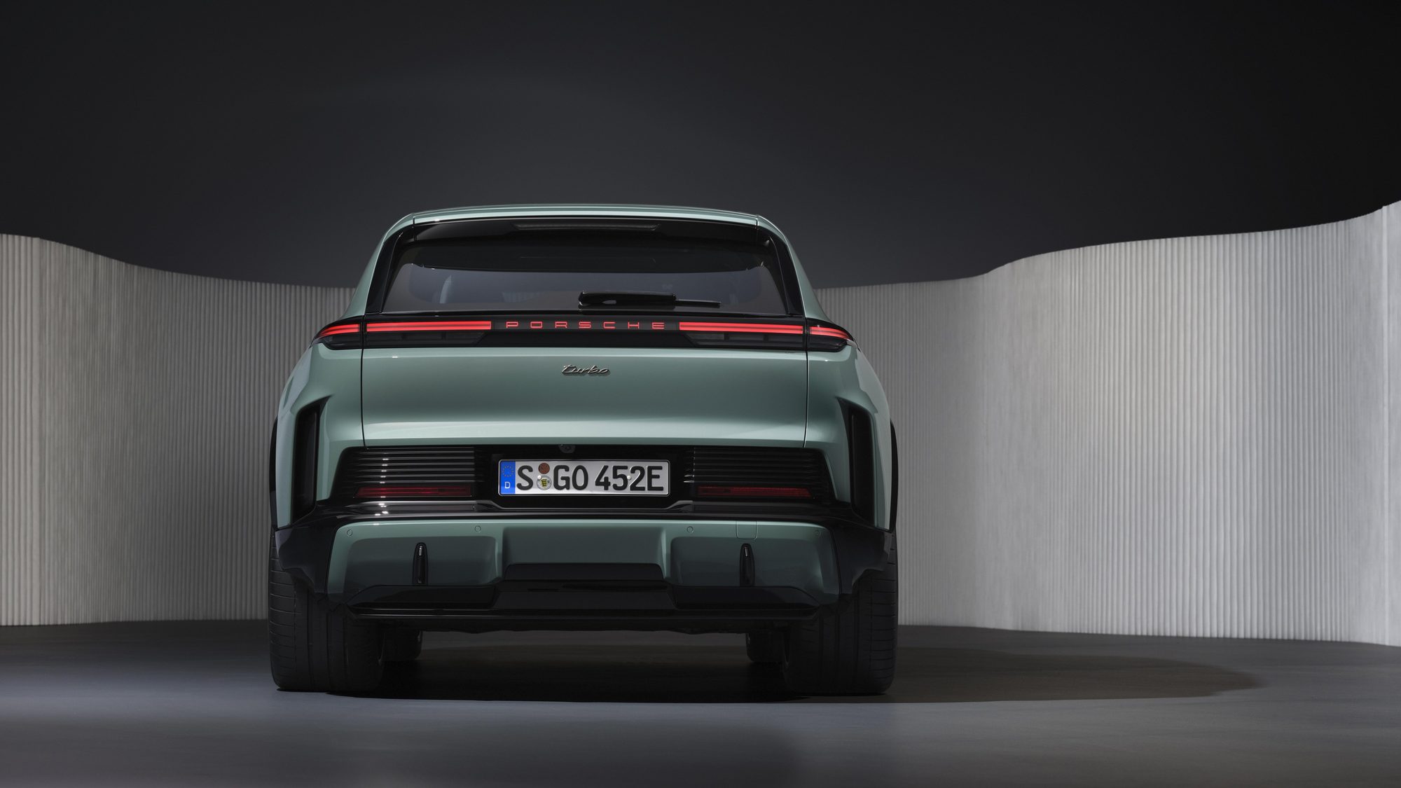 Cayenne Electric, from behind
