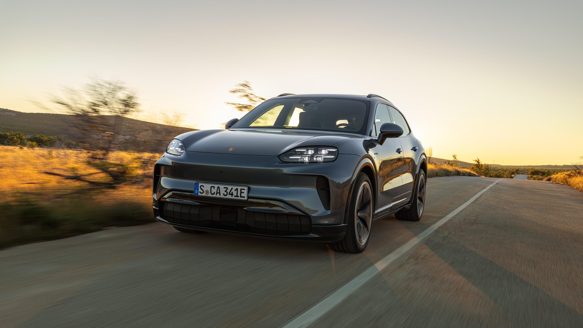 Cayenne Electric at sunset