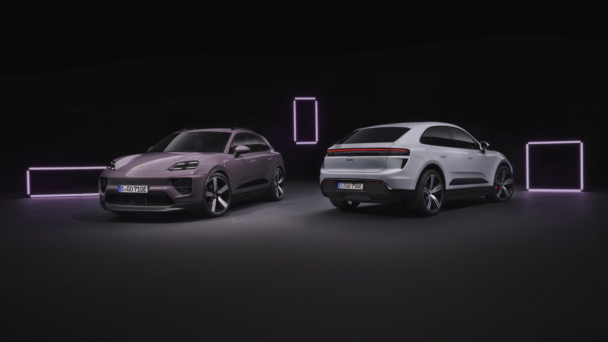 Two Macan Electrics