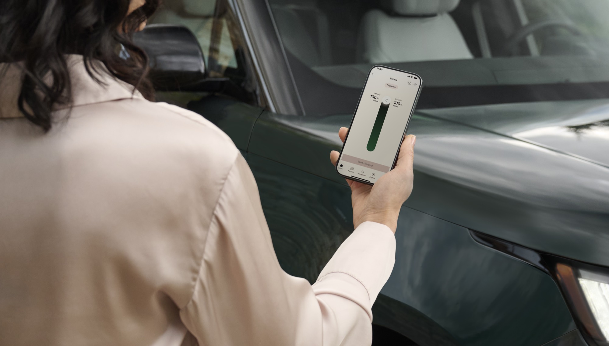The Range Rover app