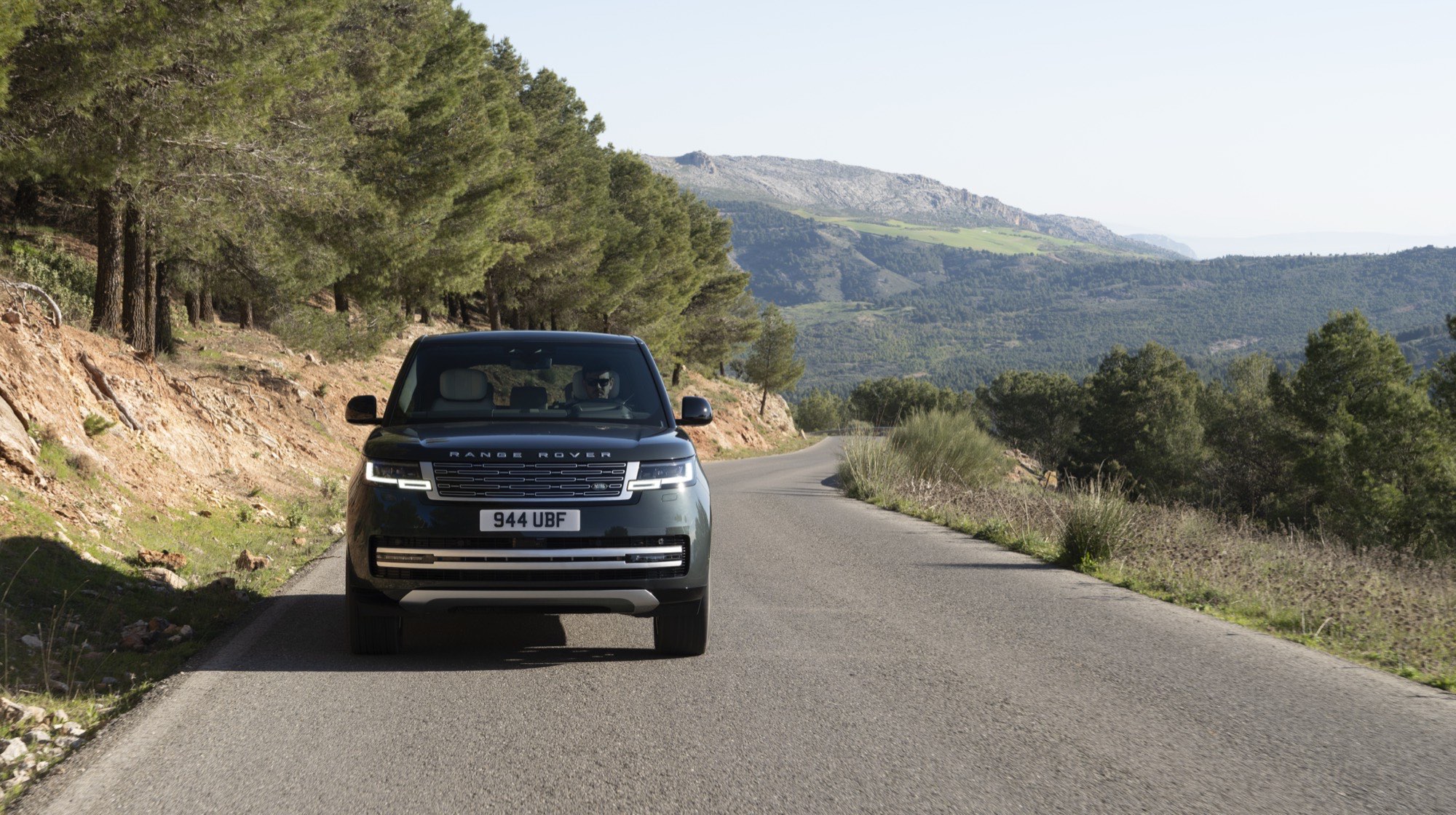 Range Rover Electric on the move