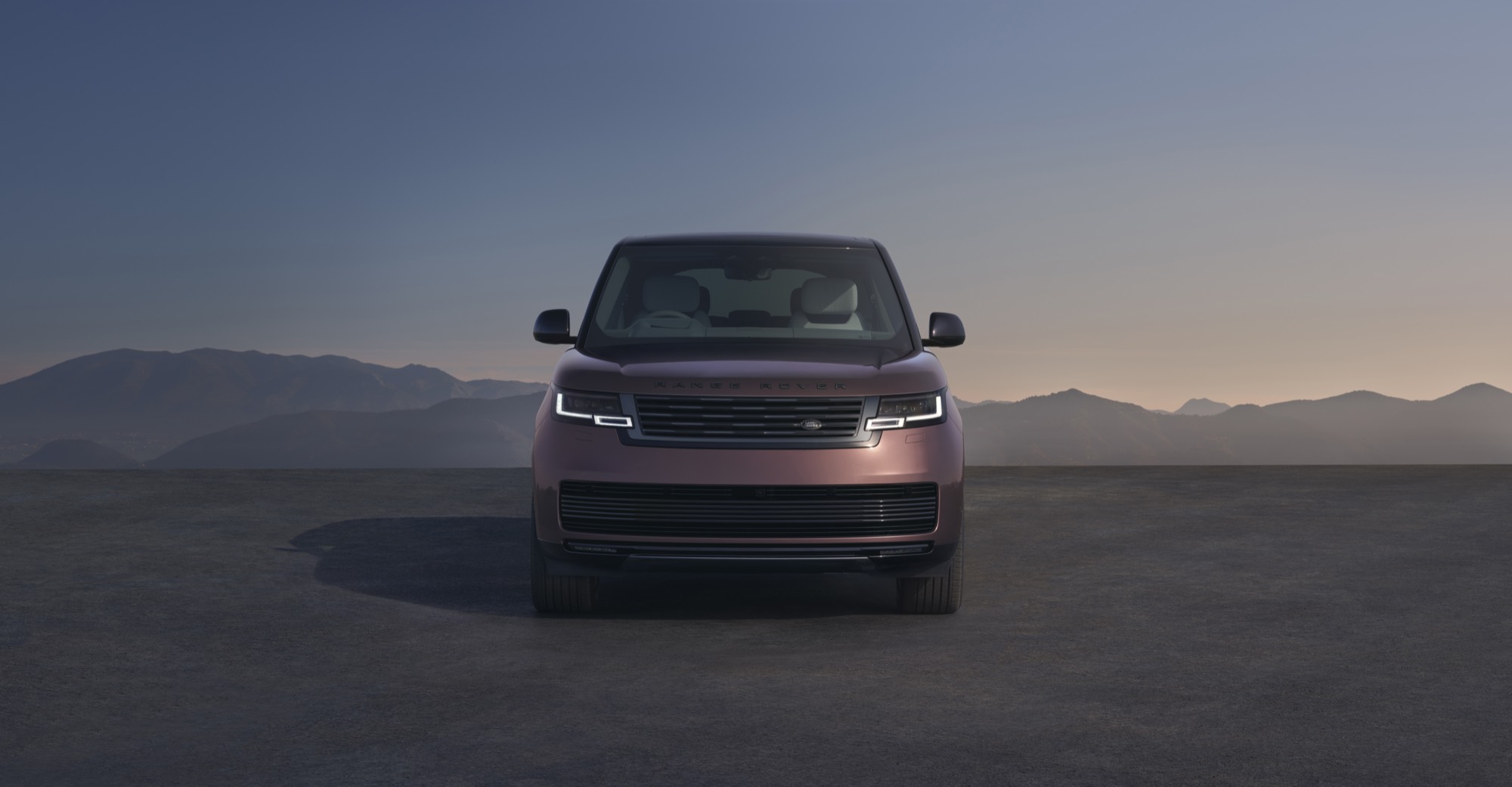 Range Rover Electric, head on