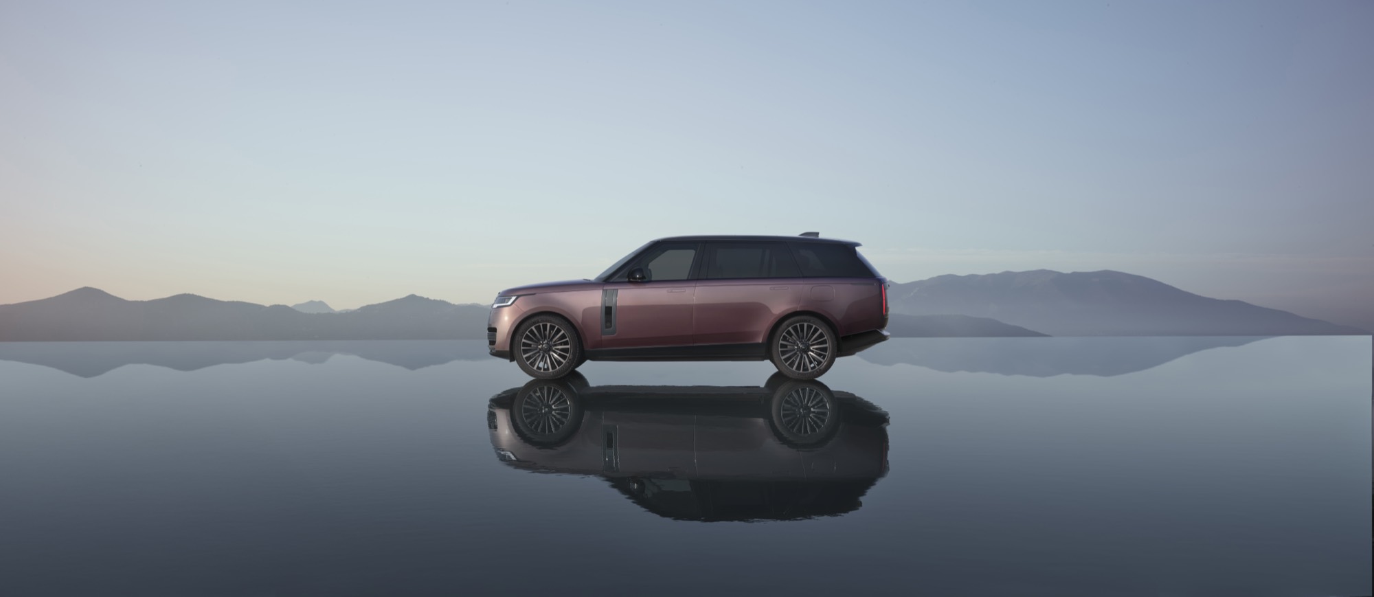 Range Rover Electric from the side
