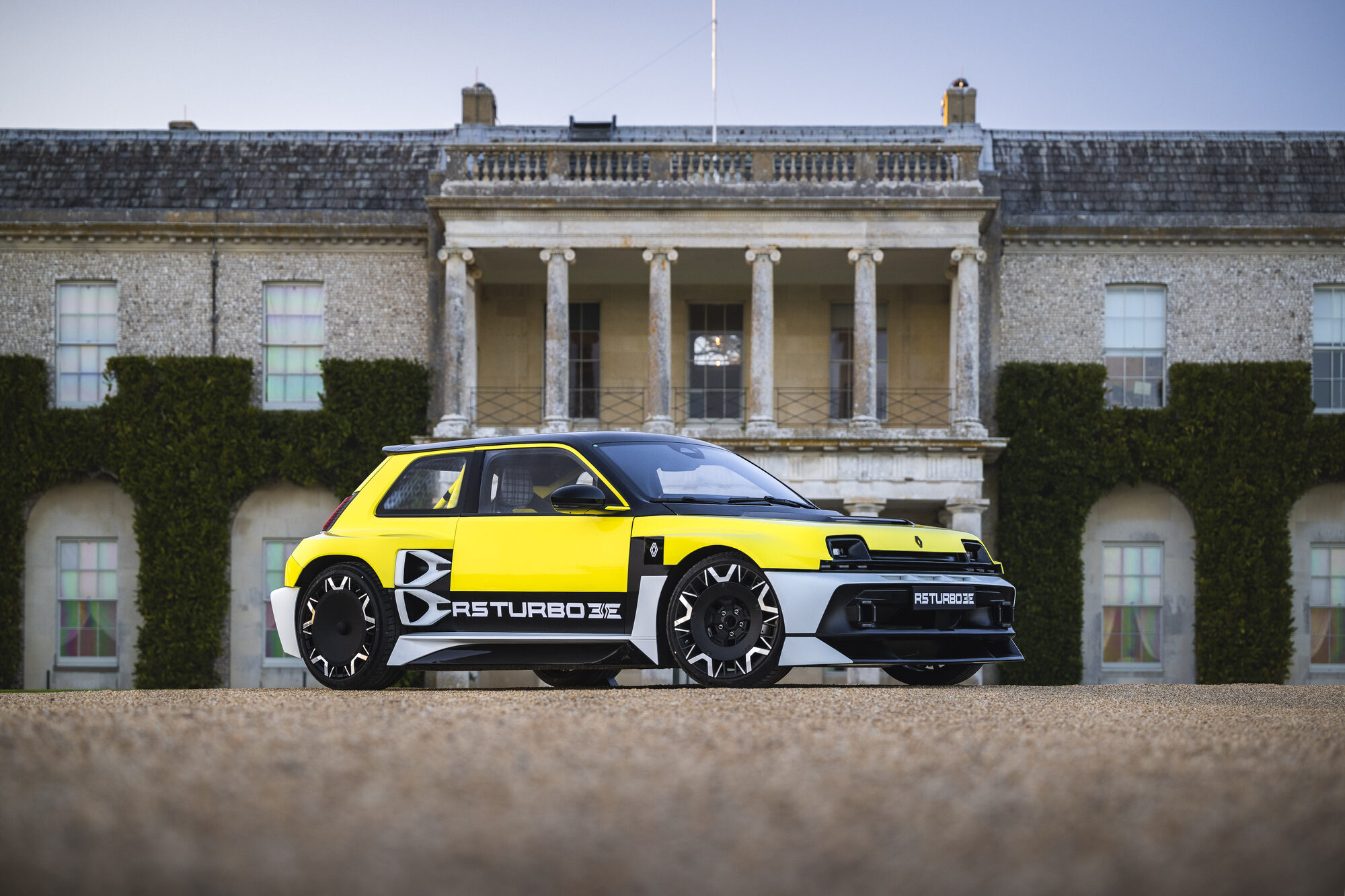 The Renault 5 Turbo 3E at Goodwood