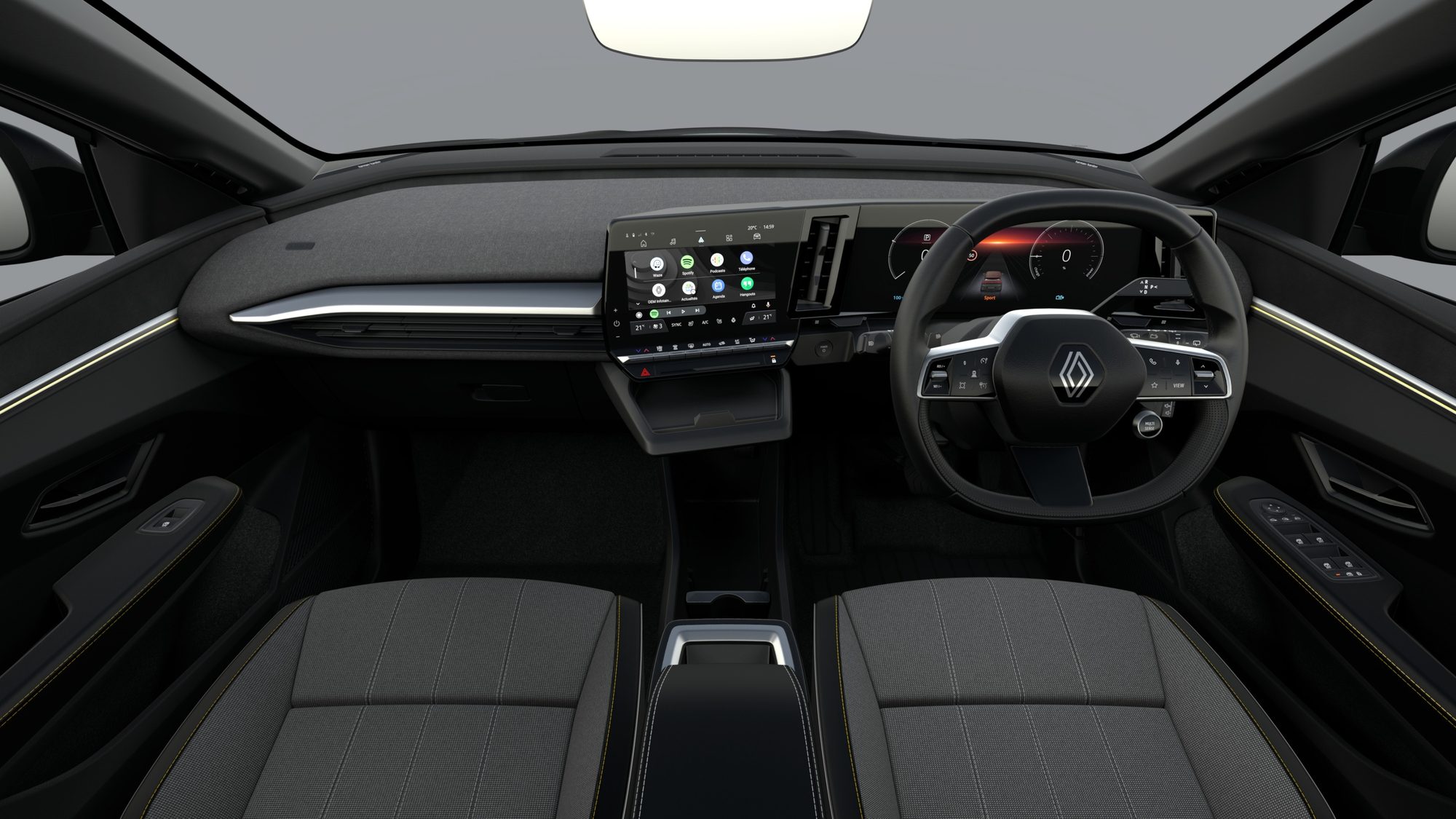 Inside the first Megane E-Tech electric